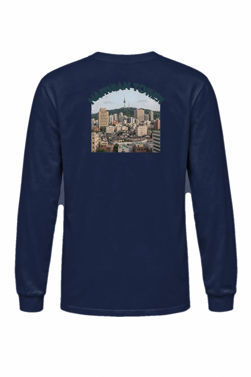"Namsan Tower" Unisex Longsleeve T-shirt | Gildan 2400
