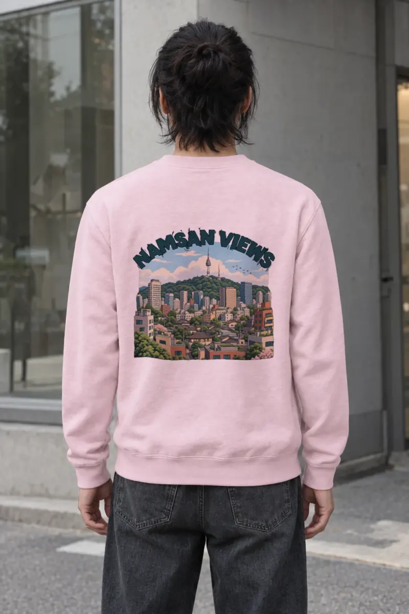 "Namsan Views" Heavy Blend Unisex Crewneck Sweatshirt
