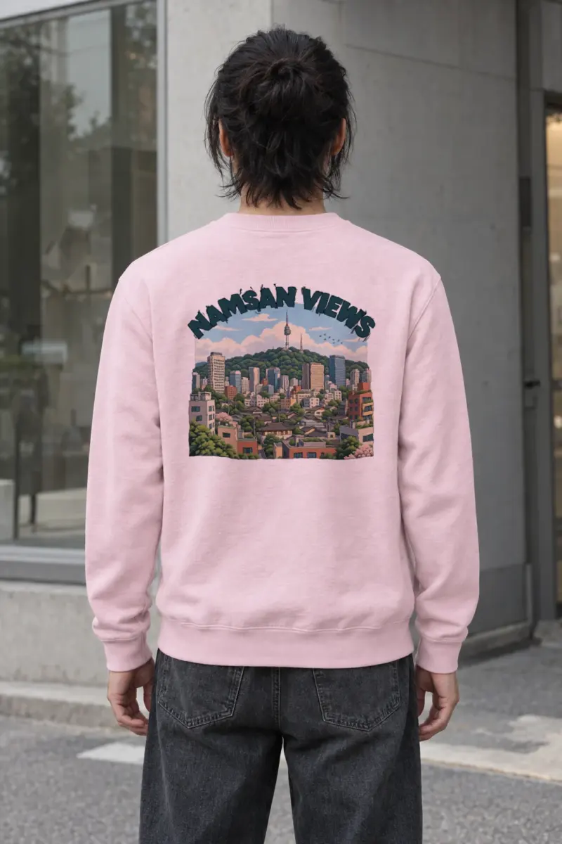 "Namsan Views" Heavy Blend Unisex Crewneck Sweatshirt