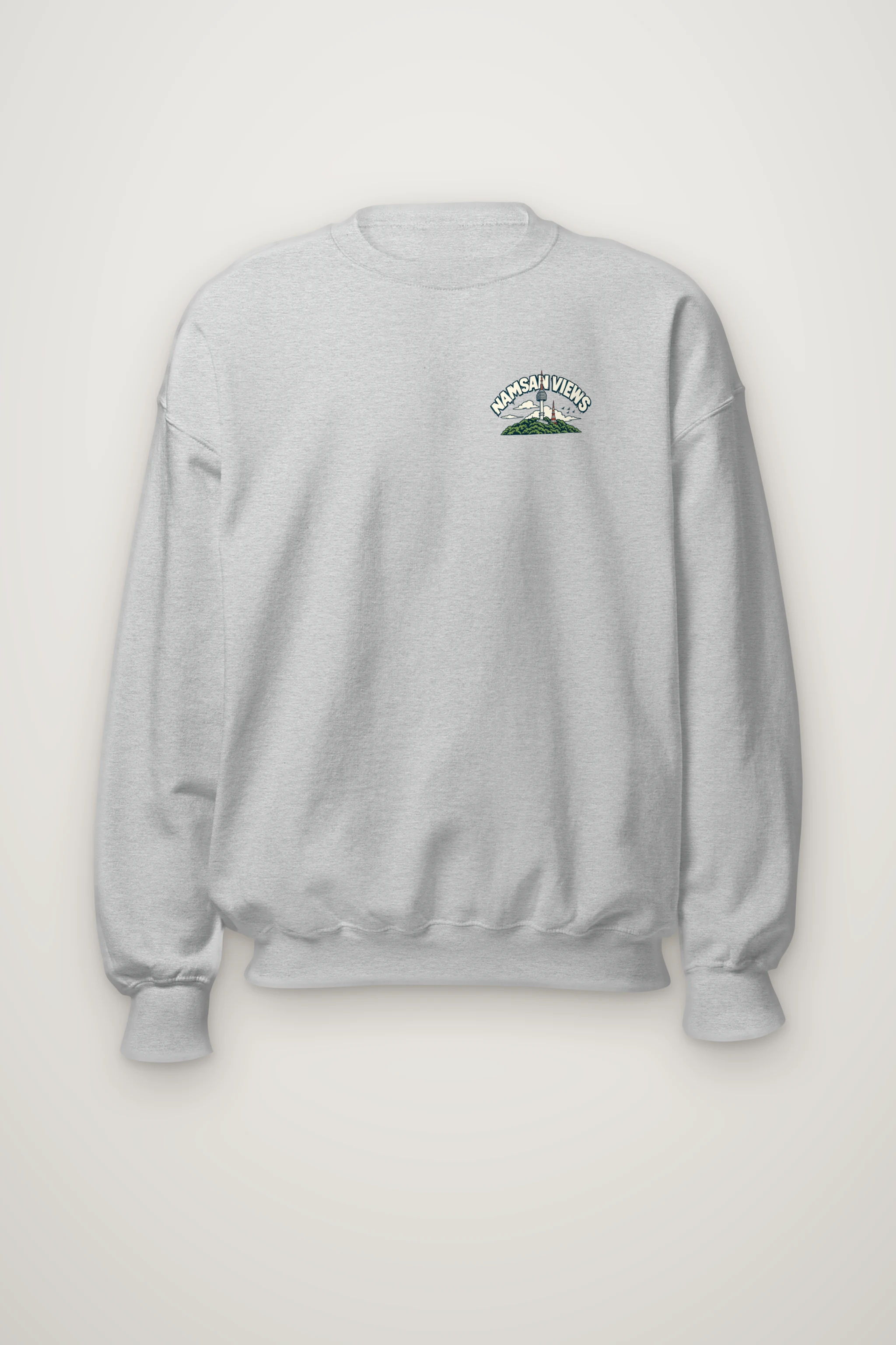 "Namsan Views" Heavy Blend Unisex Crewneck Sweatshirt