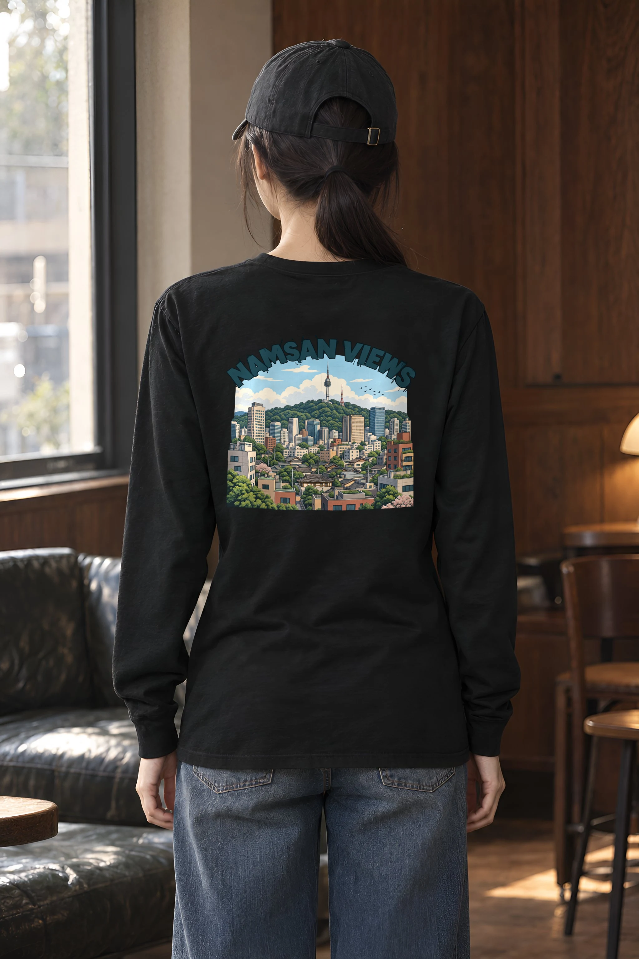 "Namsan Views" Unisex Longsleeve T-shirt