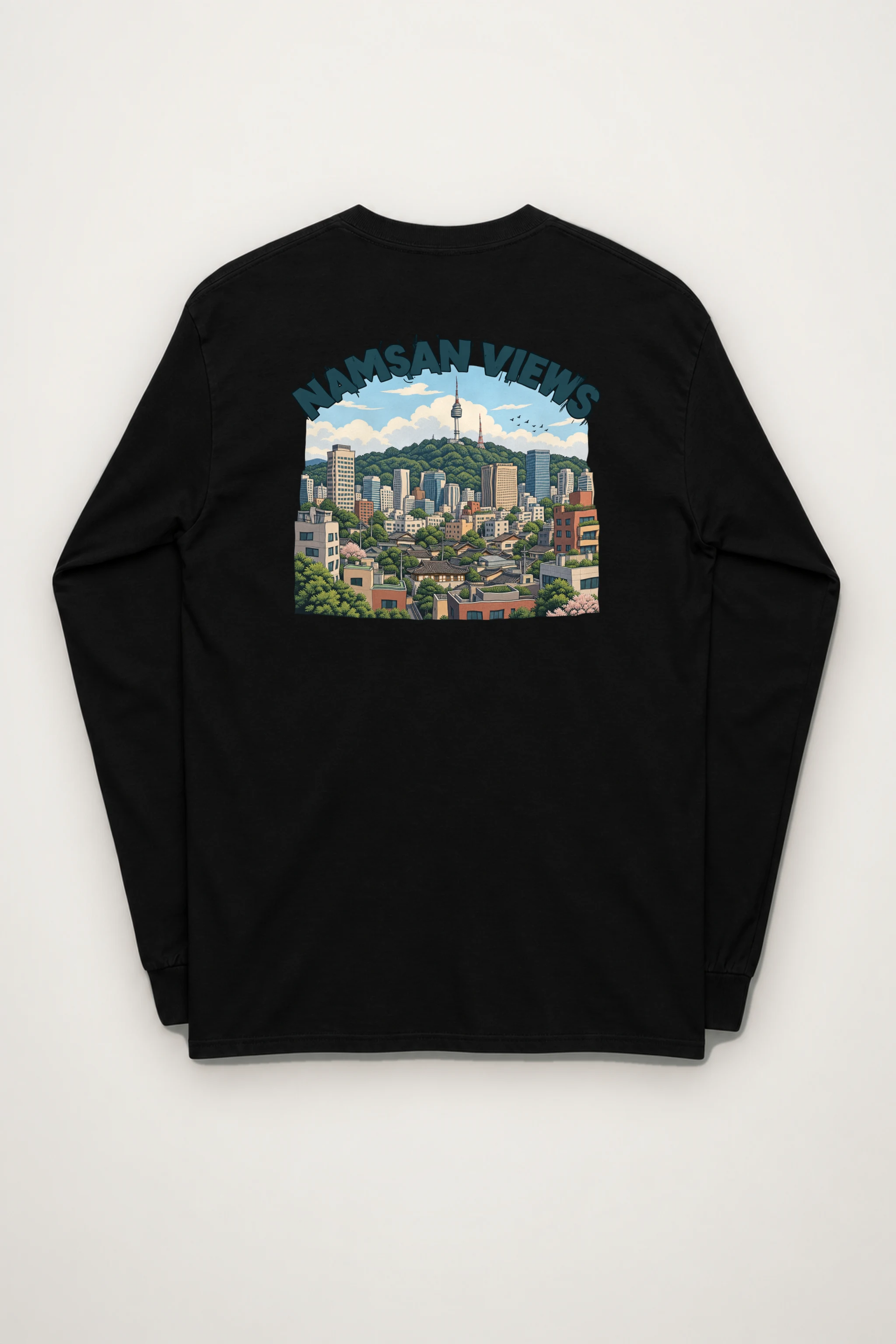 "Namsan Views" Unisex Longsleeve T-shirt