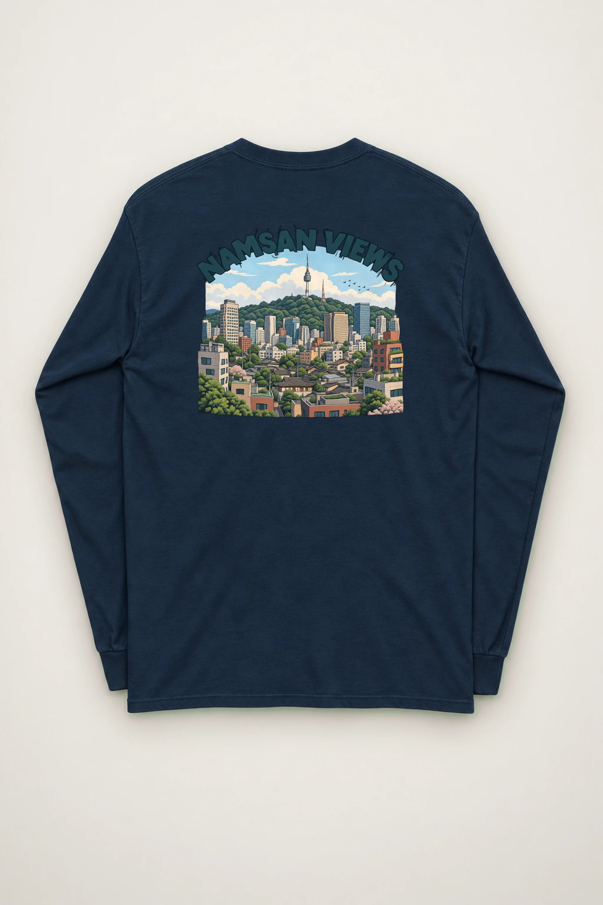 "Namsan Views" Unisex Longsleeve T-shirt