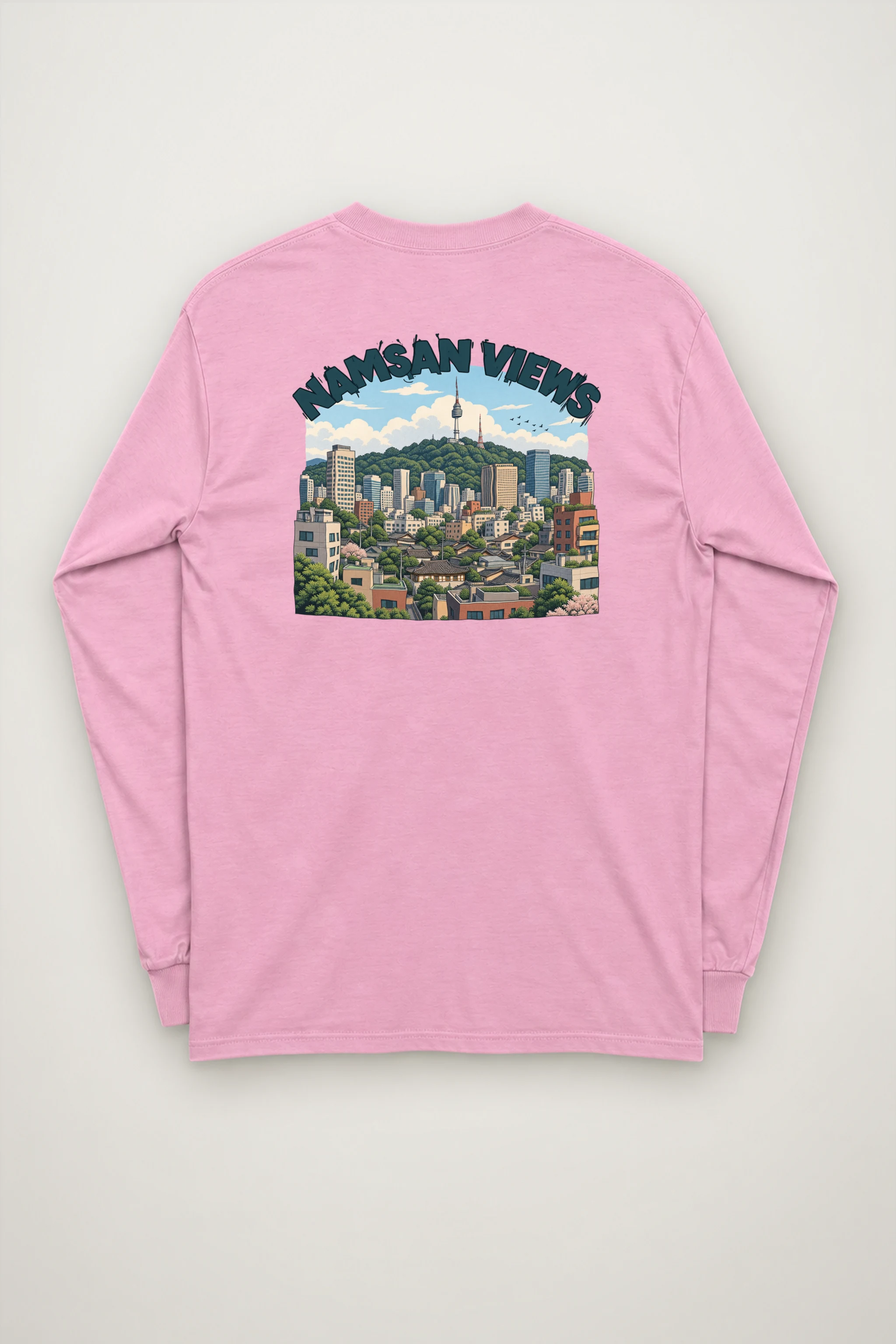 "Namsan Views" Unisex Longsleeve T-shirt