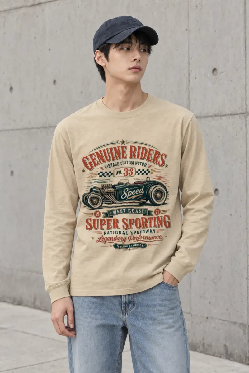 "National Speedway" Unisex Longsleeve T-shirt