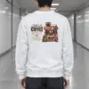 "Natural Coffee" Heavy Blend Unisex Crewneck Sweatshirt
