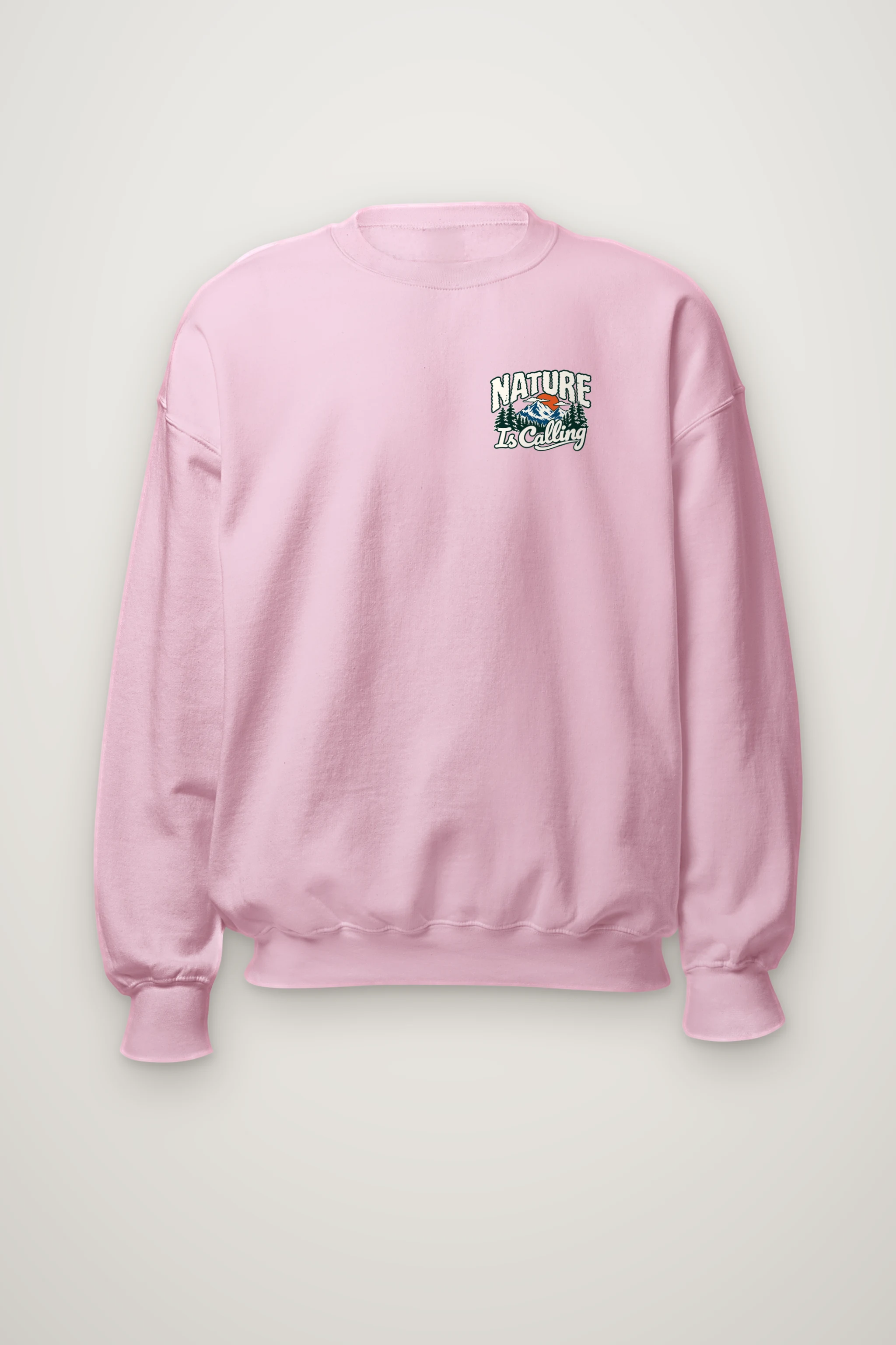 "Nature Is Calling" Heavy Blend Unisex Crewneck Sweatshirt