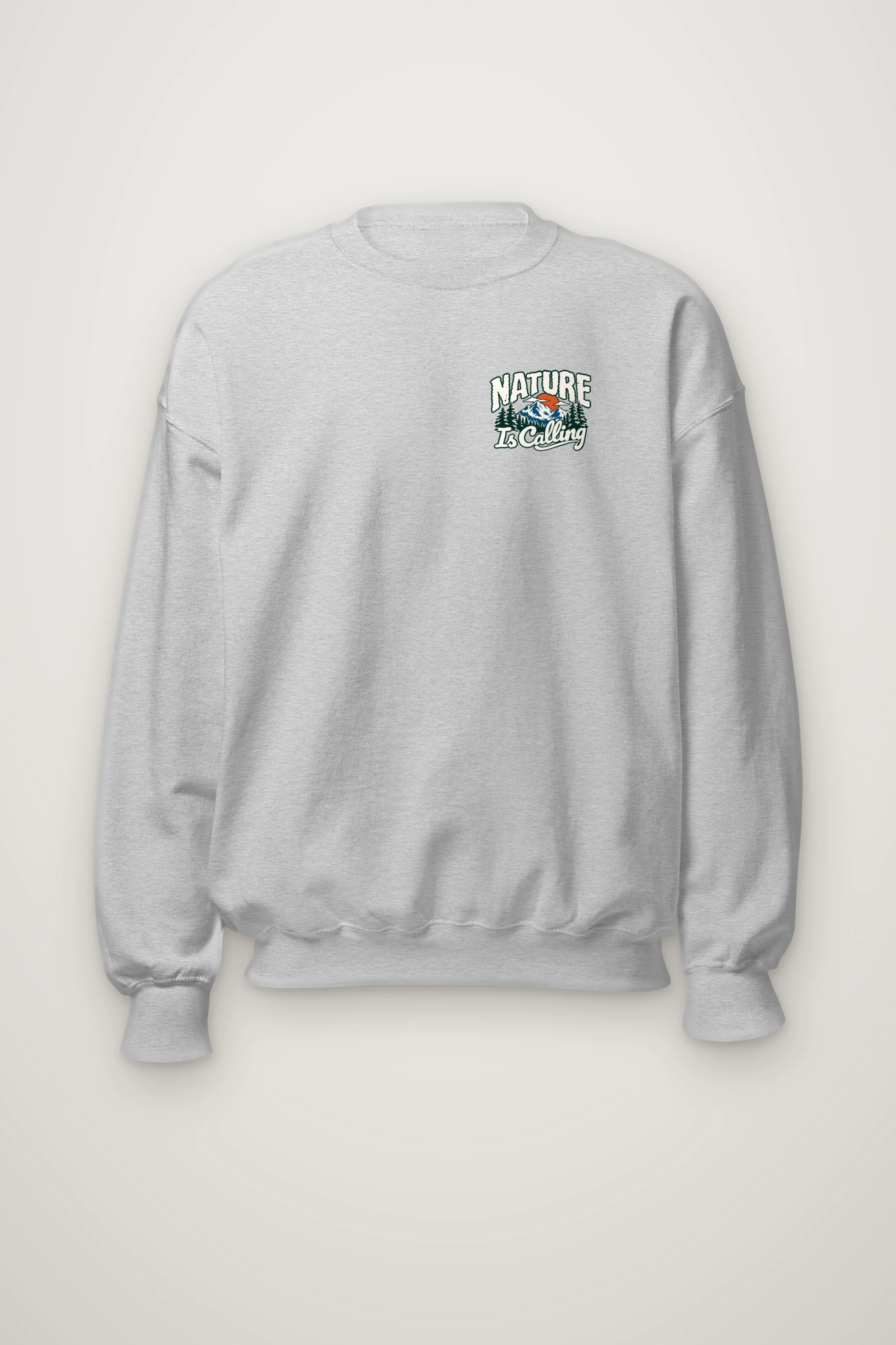 "Nature Is Calling" Heavy Blend Unisex Crewneck Sweatshirt