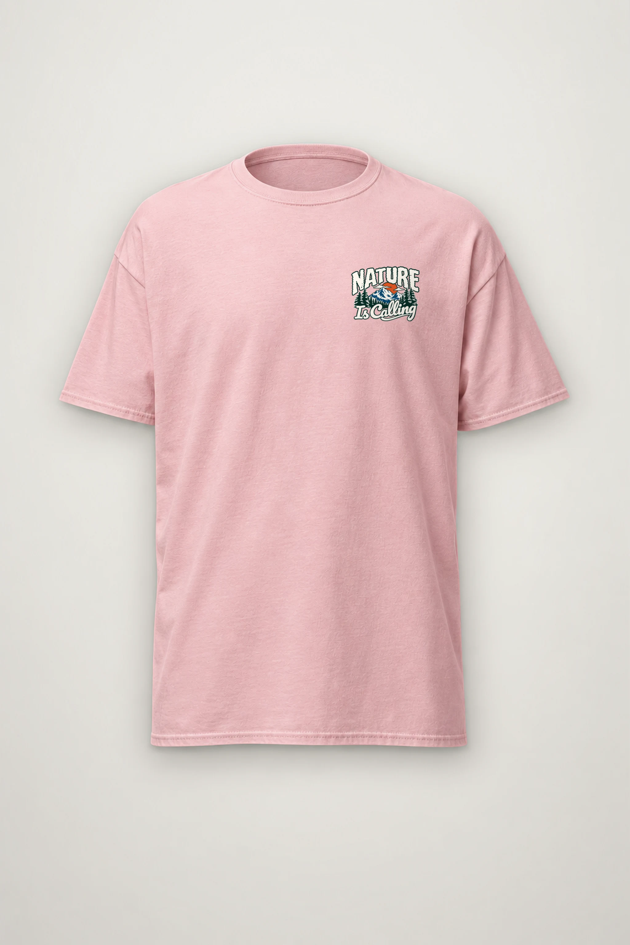"Nature Is Calling" Heavyweight Unisex Crewneck T-shirt