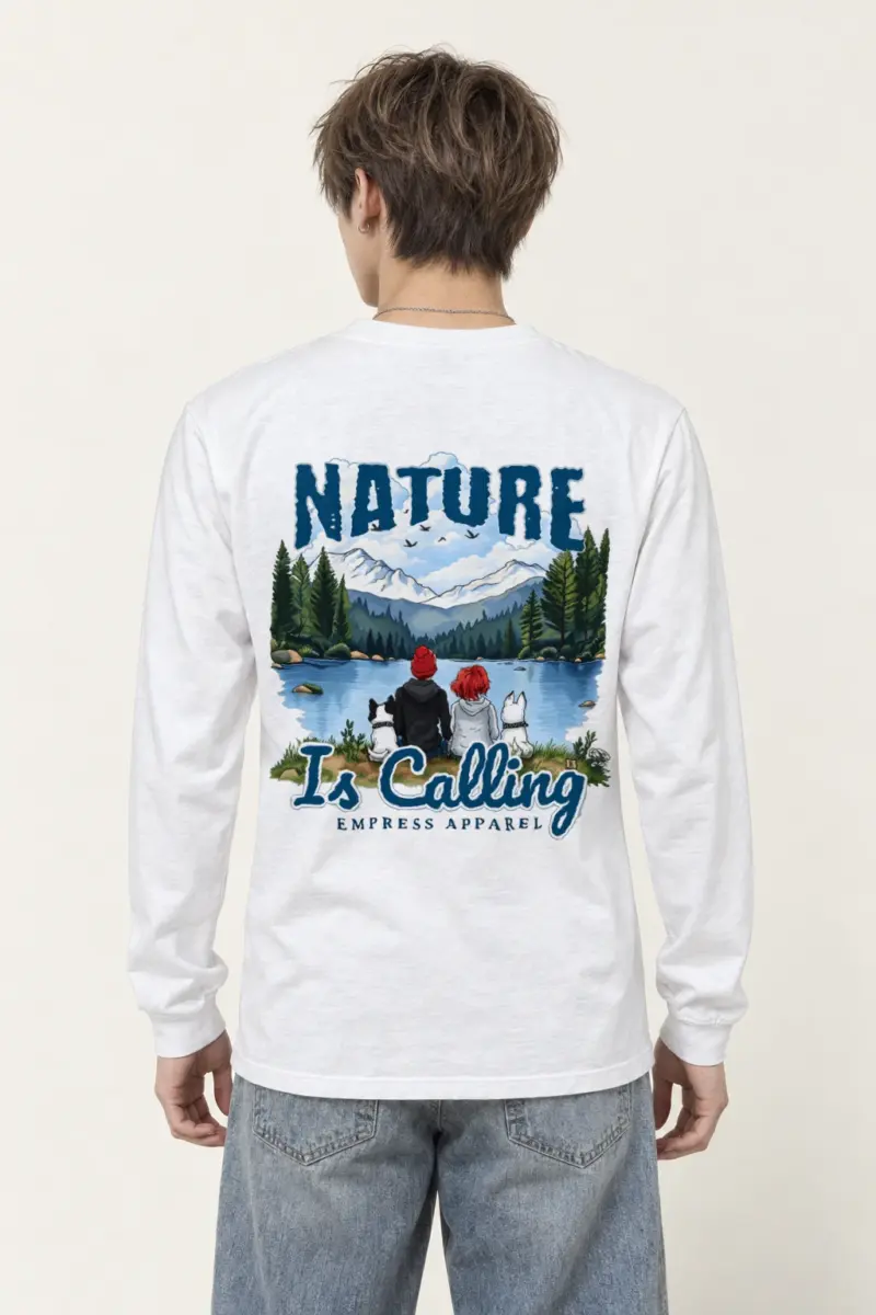 "Nature Is Calling" Unisex Longsleeve T-shirt