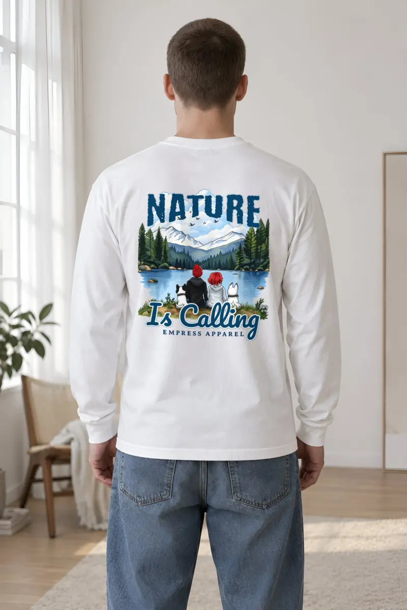 "Nature Is Calling" Unisex Longsleeve T-shirt