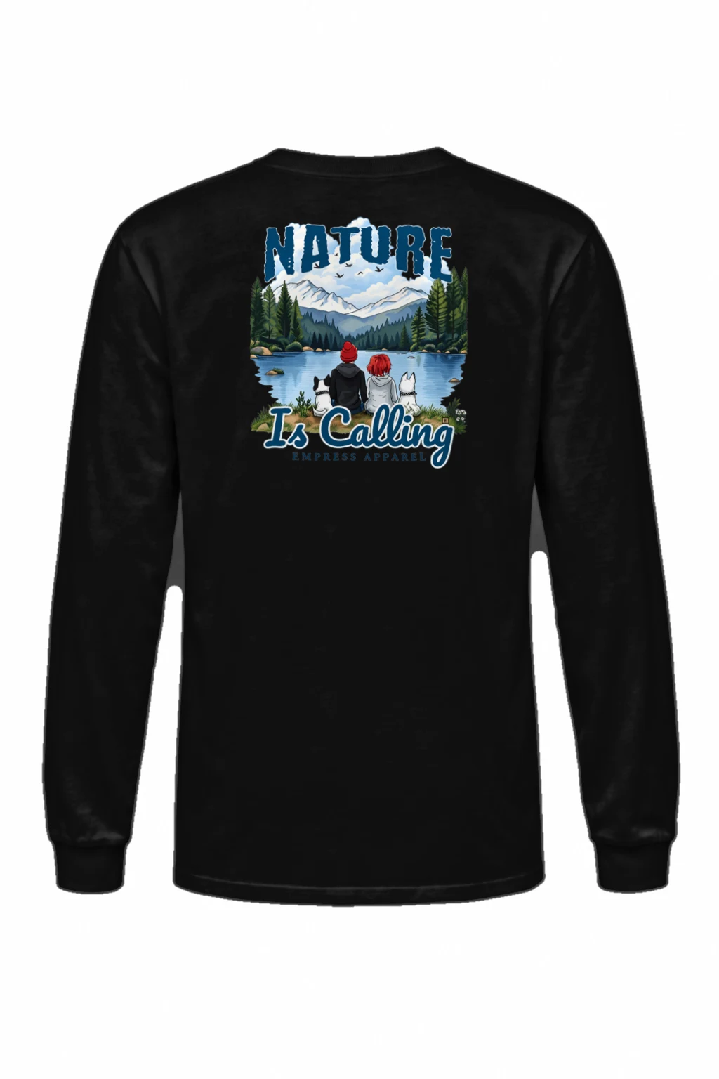 "Nature Is Calling" Unisex Longsleeve T-shirt | Gildan 2400