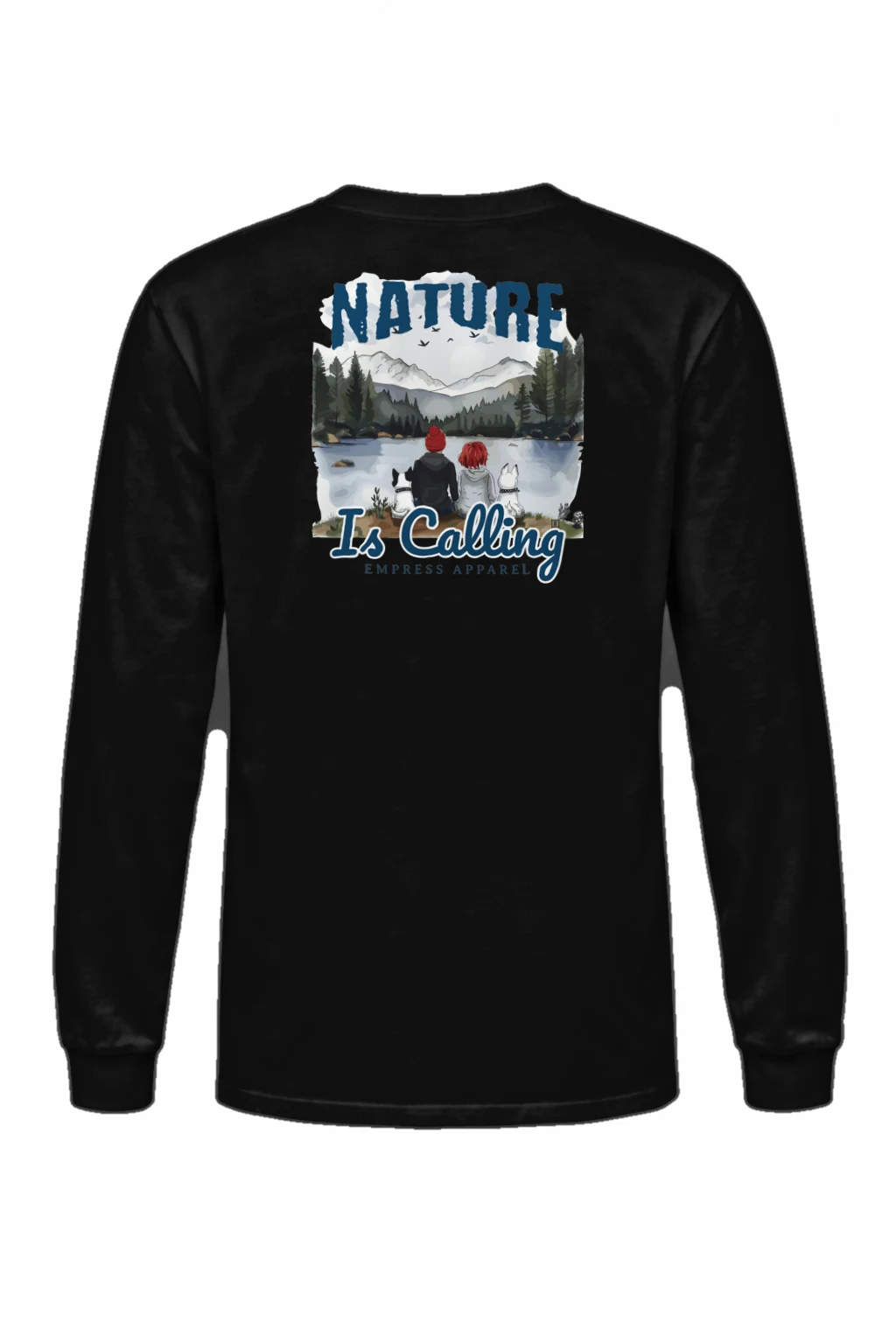 "Nature Is Calling" Unisex Longsleeve T-shirt | Gildan 2400