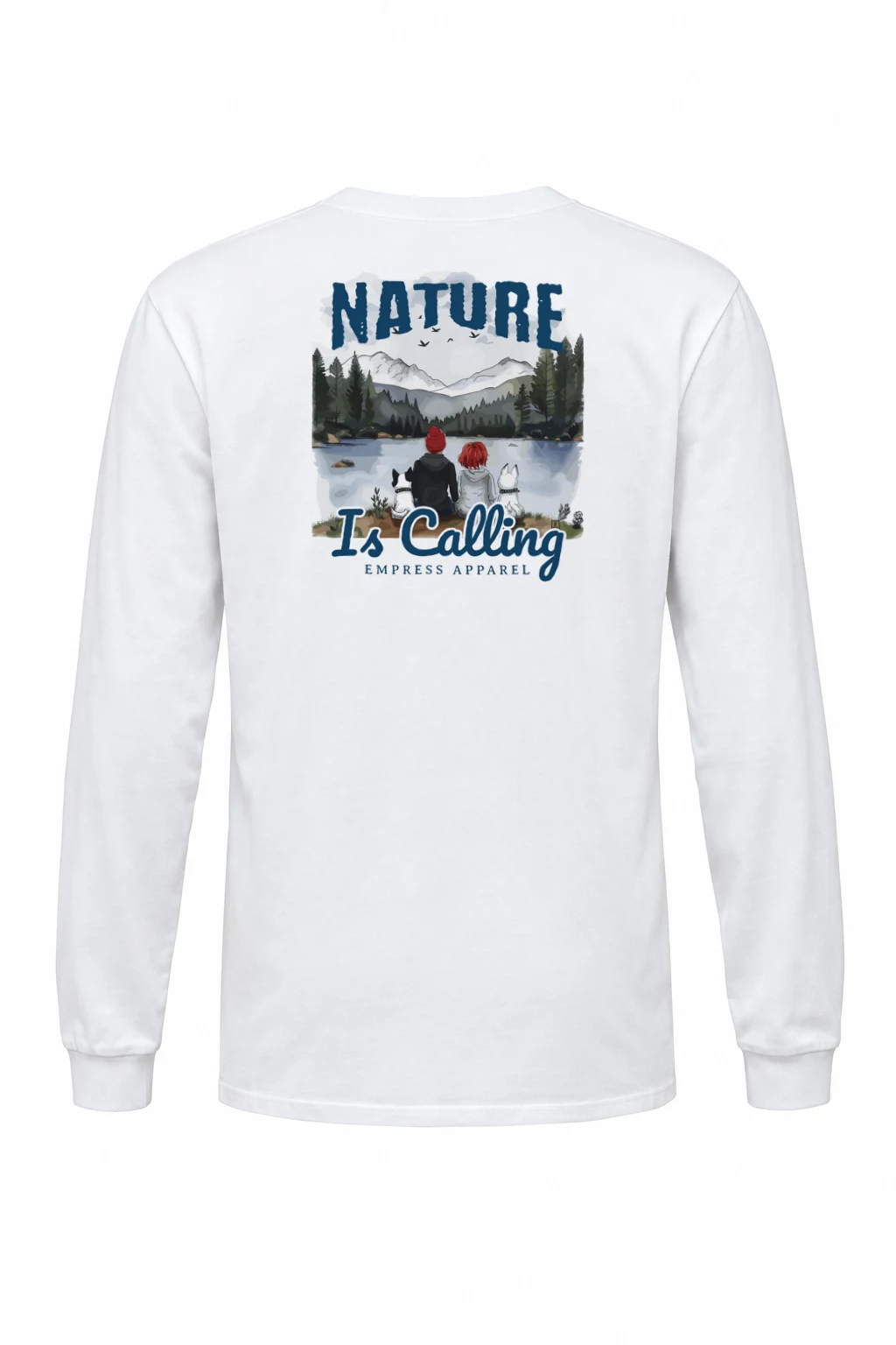 "Nature Is Calling" Unisex Longsleeve T-shirt | Gildan 2400