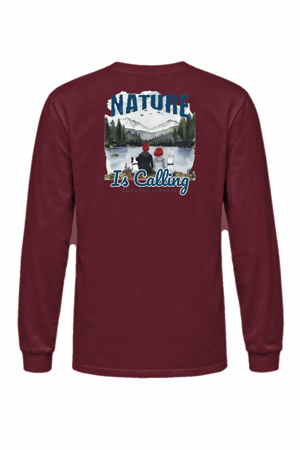 "Nature Is Calling" Unisex Longsleeve T-shirt | Gildan 2400