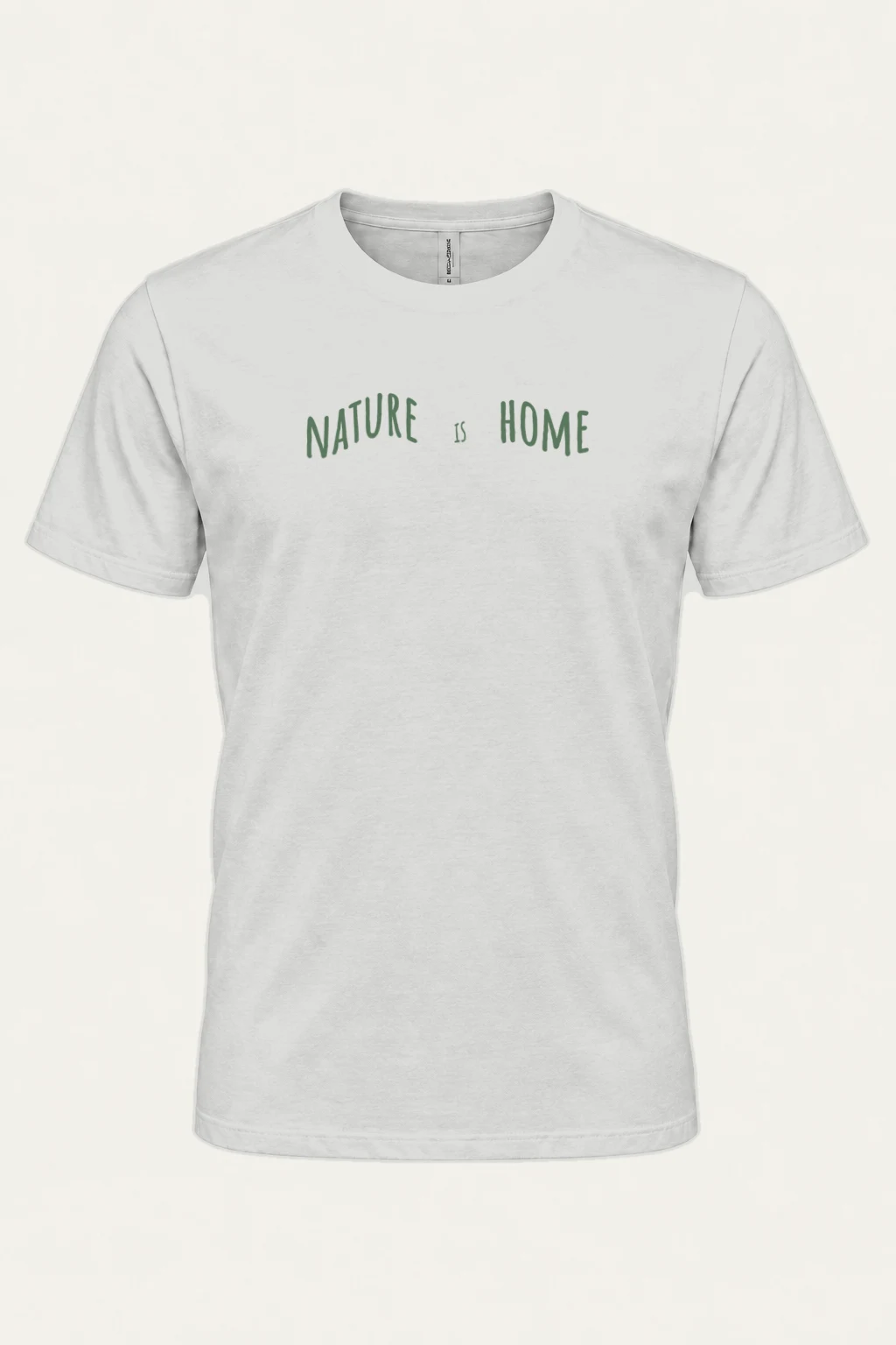 "Nature Is Home" Heavyweight Unisex Crewneck T-shirt | Gildan 5000