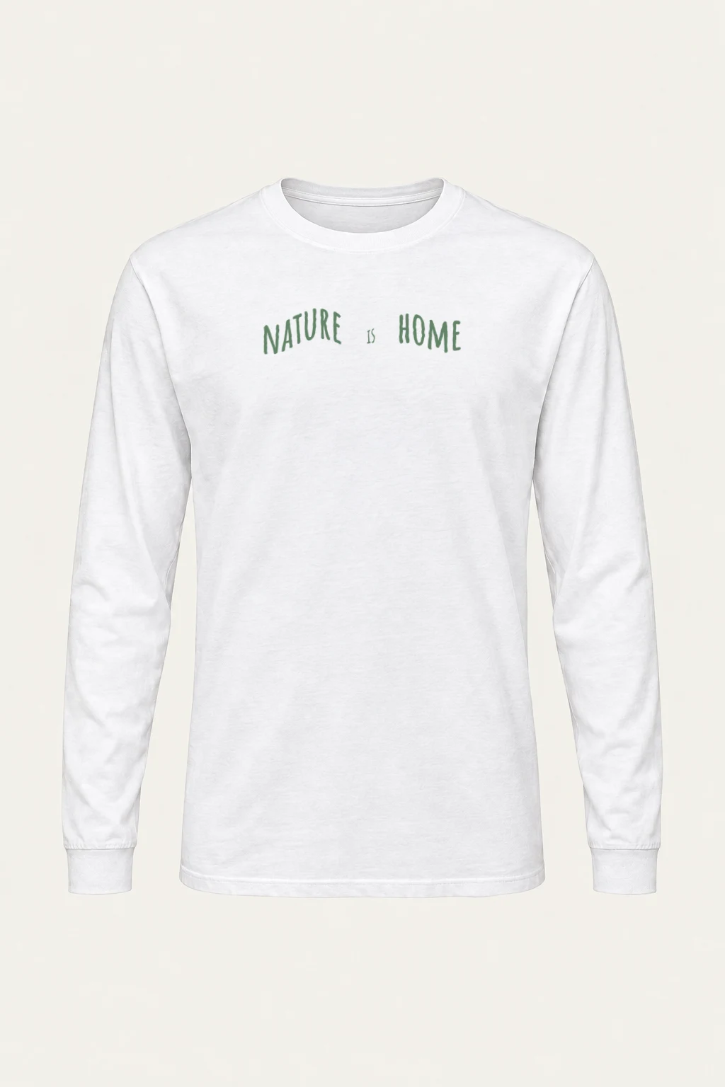 "Nature Is Home" Unisex Longsleeve T-shirt | Gildan 2400