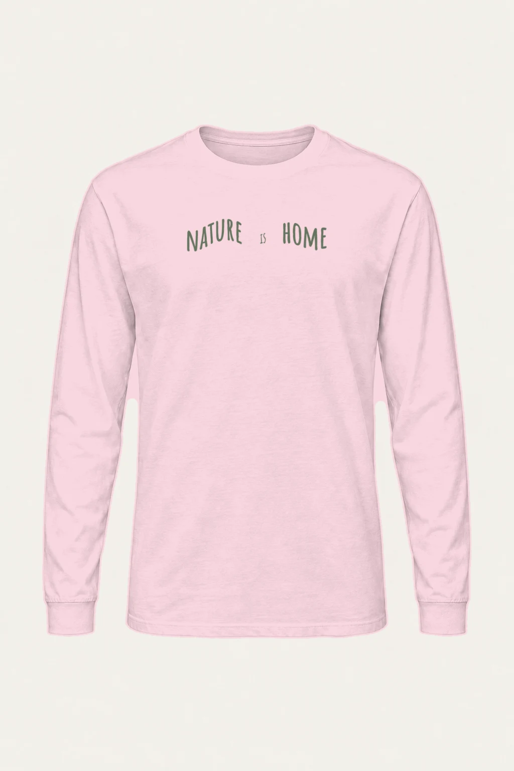 "Nature Is Home" Unisex Longsleeve T-shirt | Gildan 2400