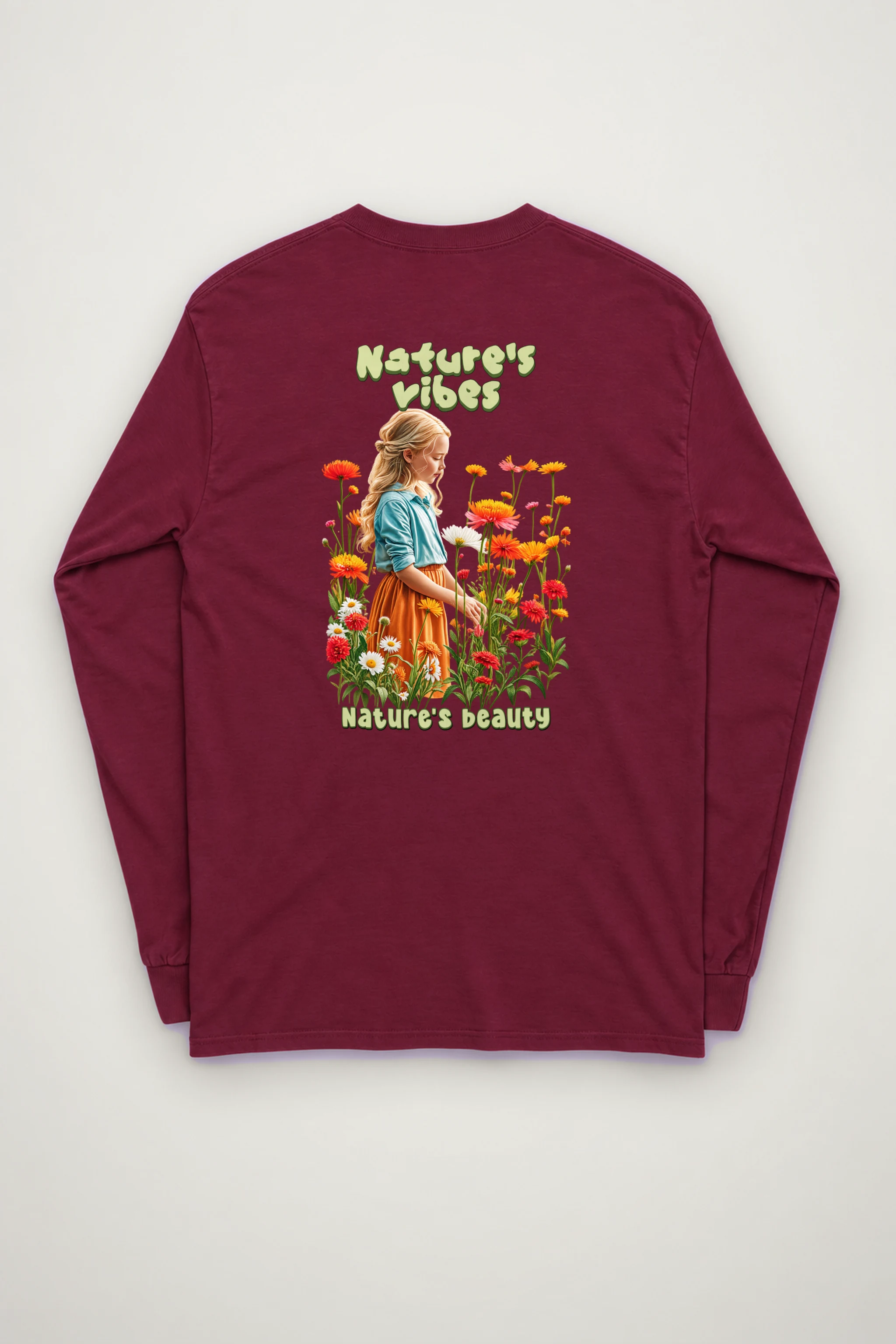 "Nature’s Beauty" Unisex Longsleeve T-shirt