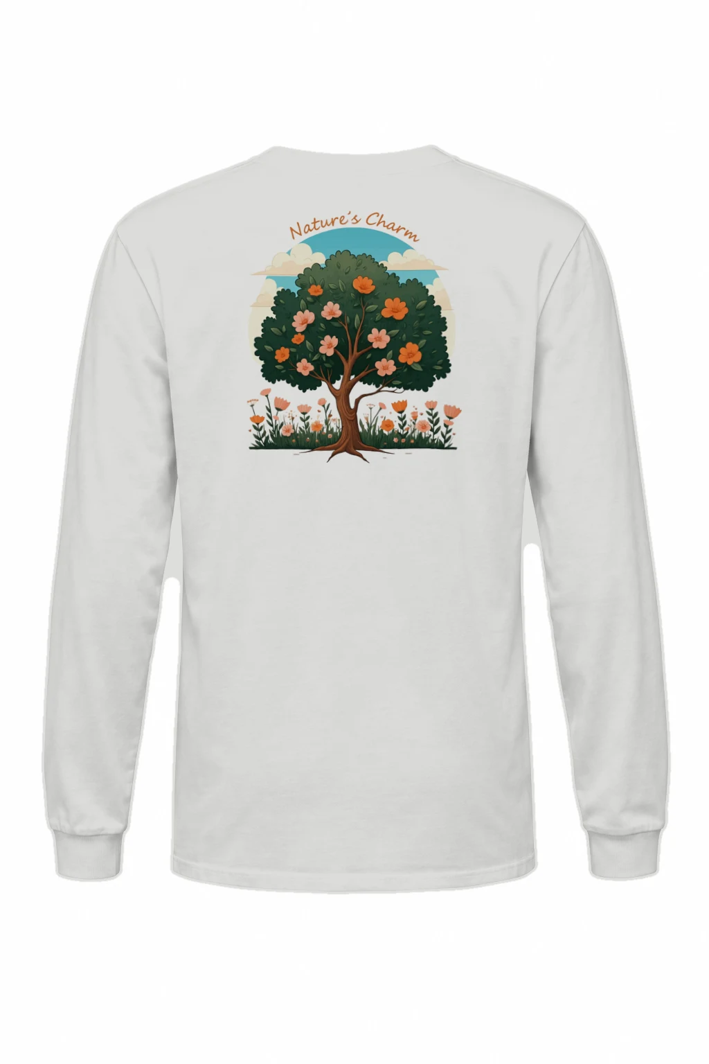 "Nature's Charm" Unisex Longsleeve T-shirt | Gildan 2400