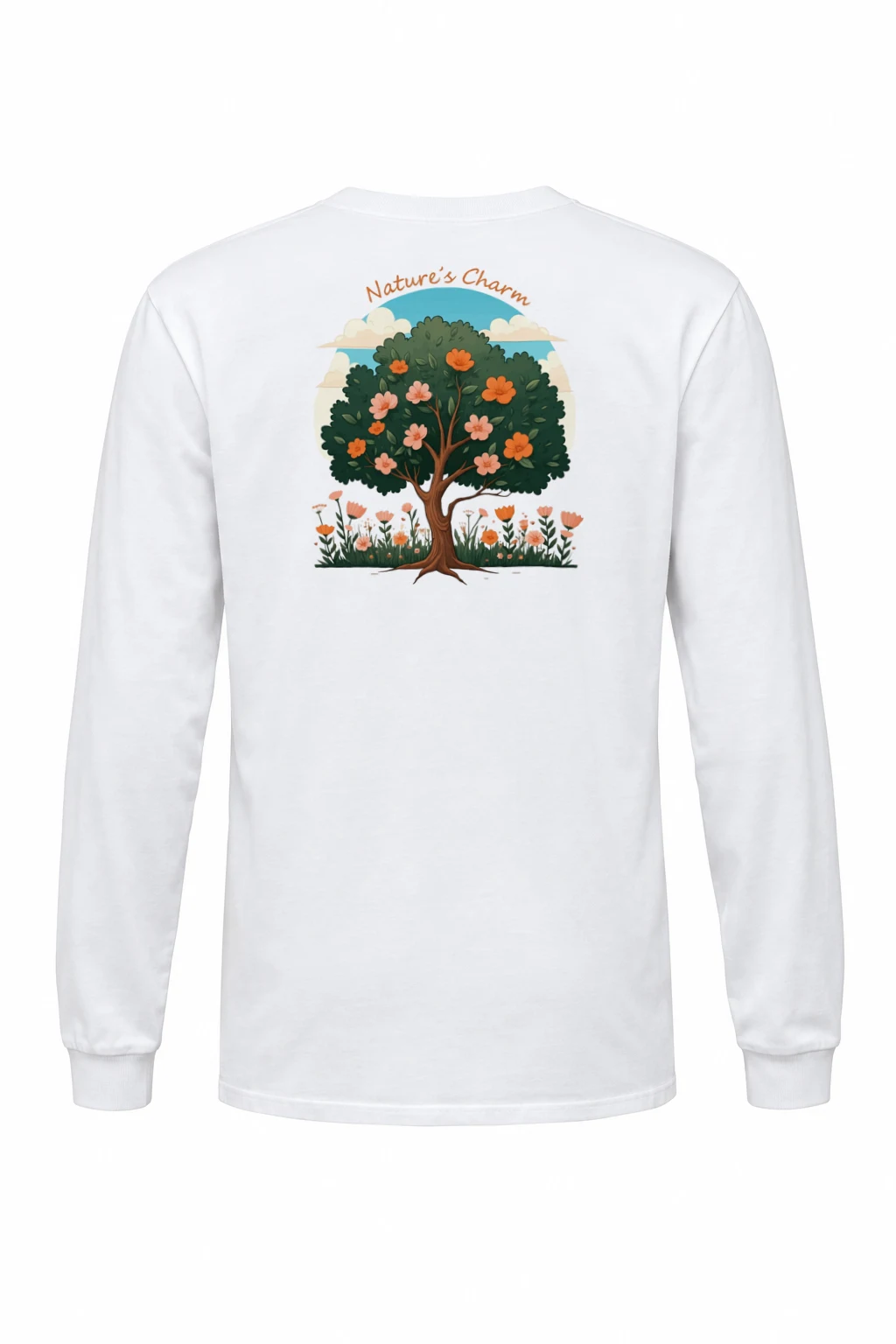 "Nature's Charm" Unisex Longsleeve T-shirt | Gildan 2400