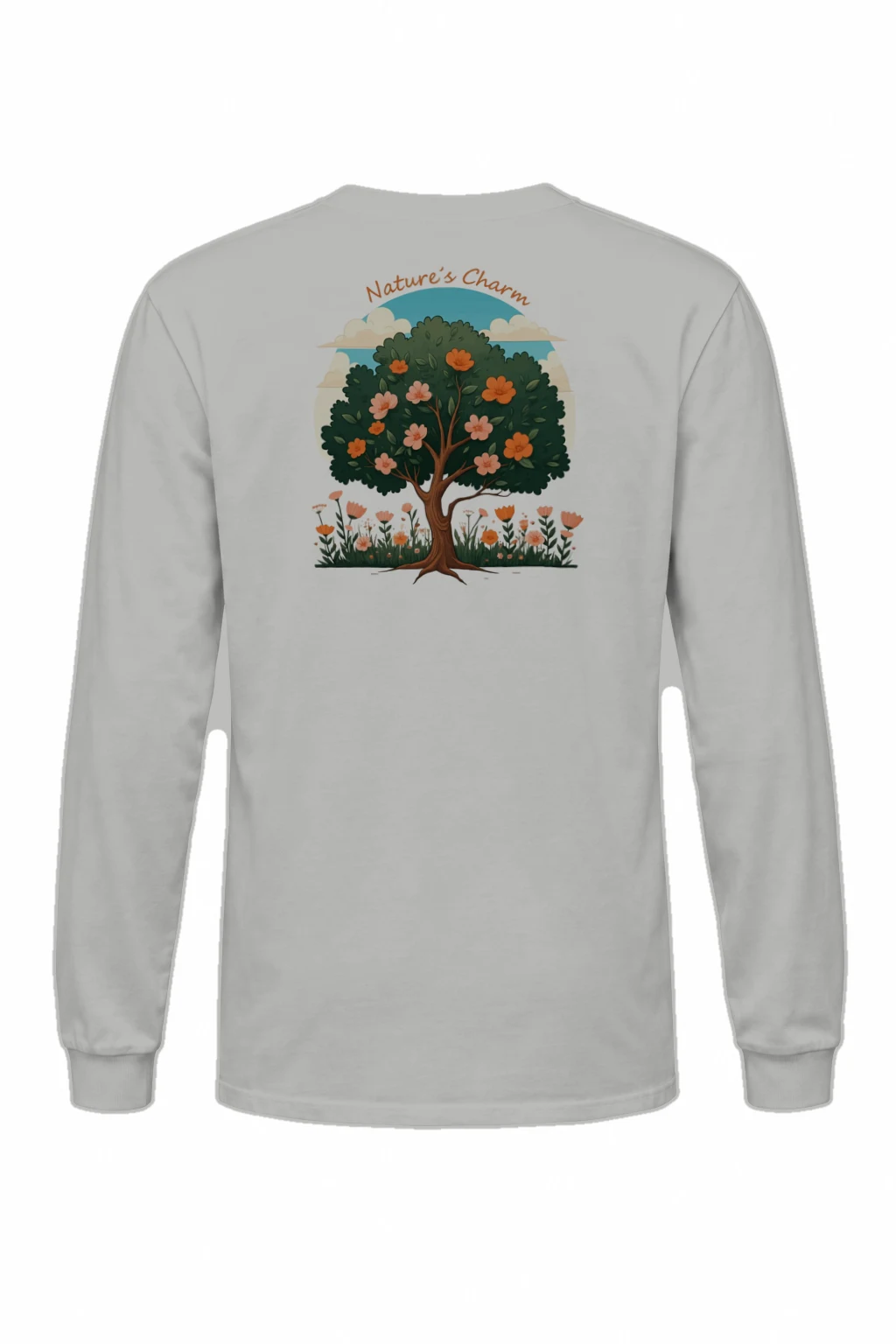 "Nature's Charm" Unisex Longsleeve T-shirt | Gildan 2400