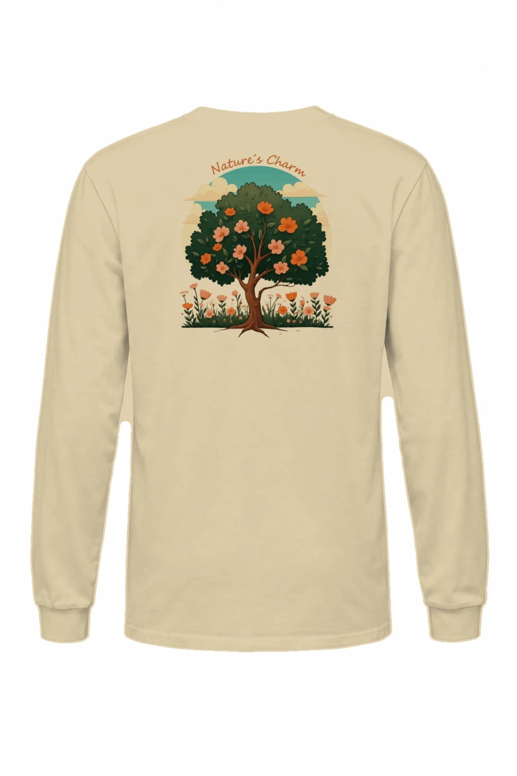 "Nature's Charm" Unisex Longsleeve T-shirt | Gildan 2400