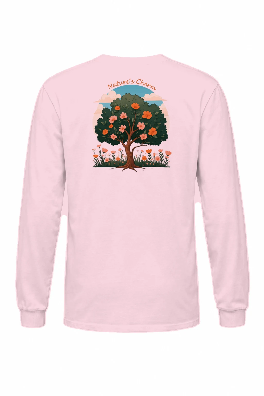 "Nature's Charm" Unisex Longsleeve T-shirt | Gildan 2400