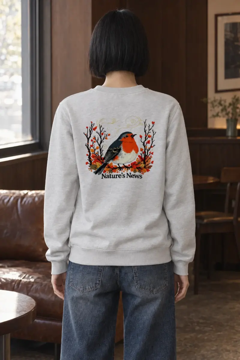 "Nature’s News" Heavy Blend Unisex Crewneck Sweatshirt