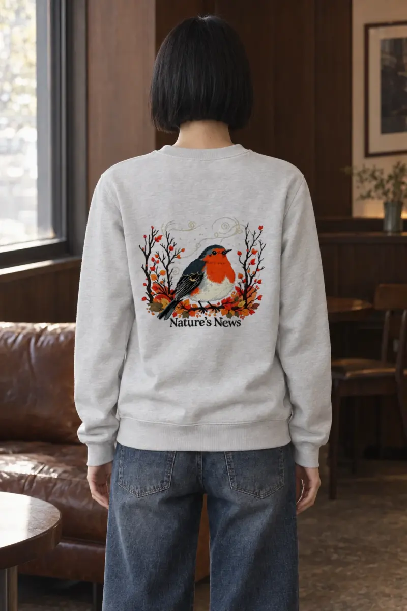 "Nature’s News" Heavy Blend Unisex Crewneck Sweatshirt