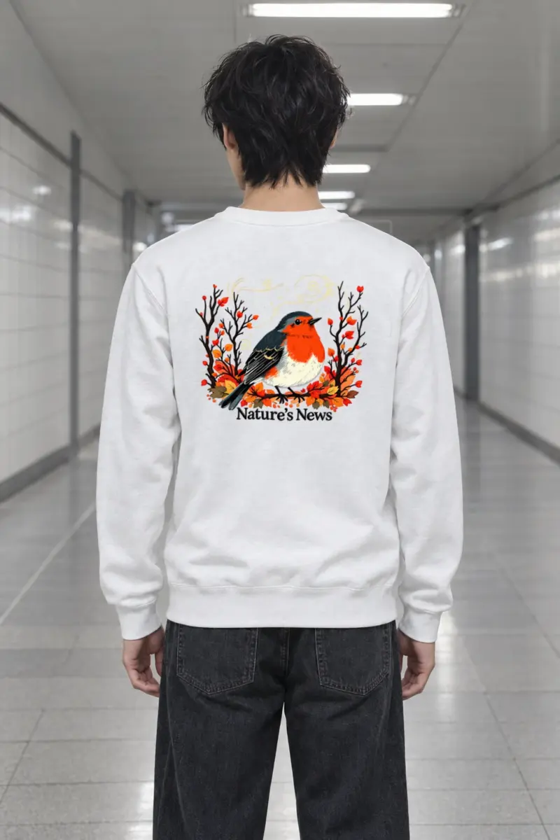 "Nature’s News" Heavy Blend Unisex Crewneck Sweatshirt