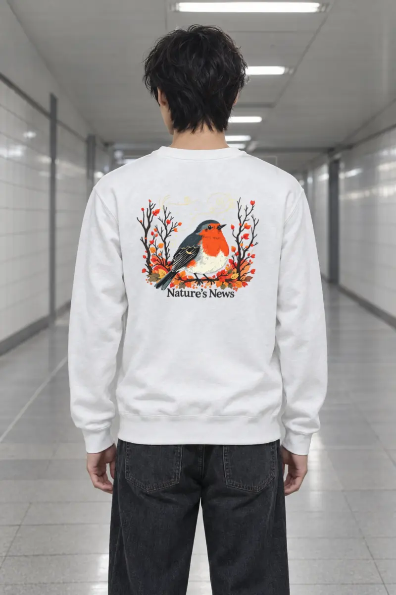 "Nature’s News" Heavy Blend Unisex Crewneck Sweatshirt