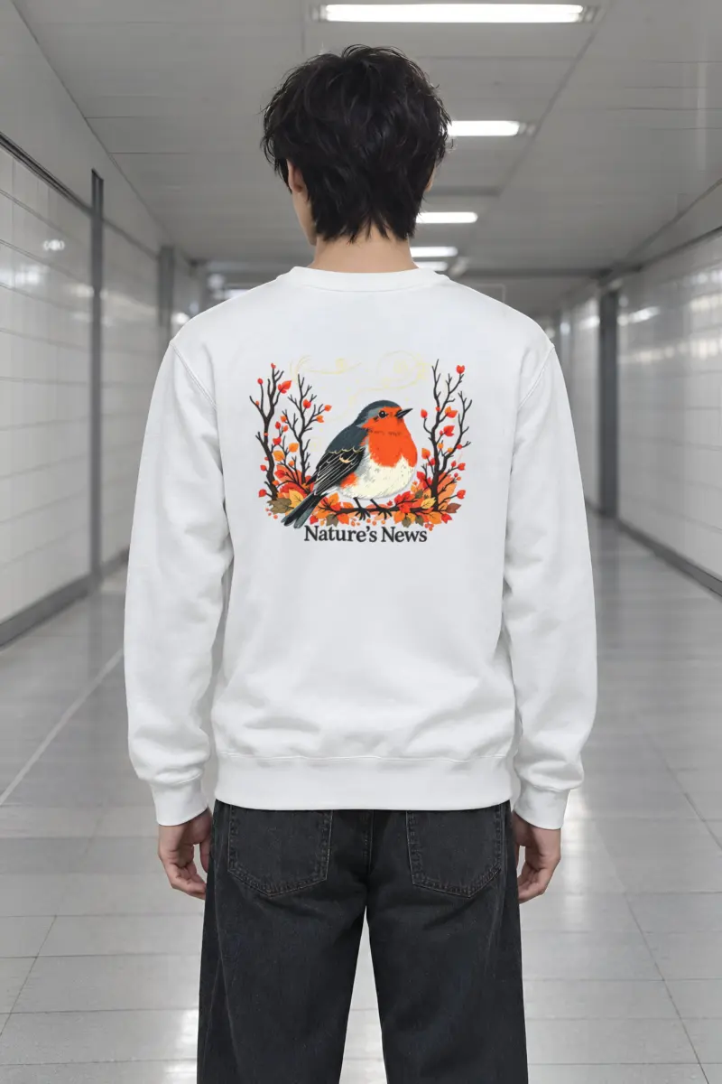 "Nature’s News" Heavy Blend Unisex Crewneck Sweatshirt
