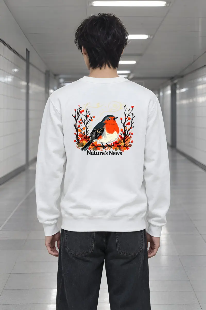 "Nature’s News" Heavy Blend Unisex Crewneck Sweatshirt