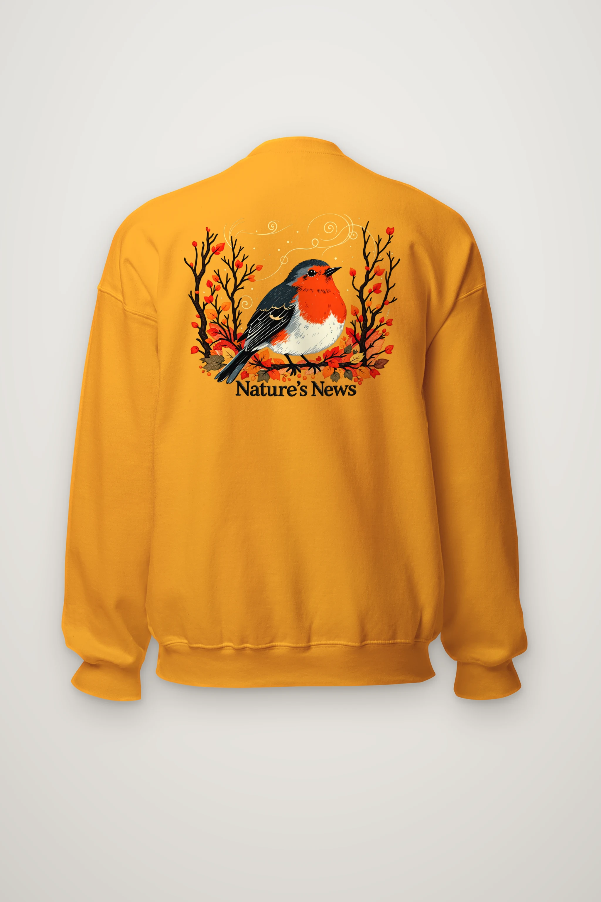"Nature’s News" Heavy Blend Unisex Crewneck Sweatshirt