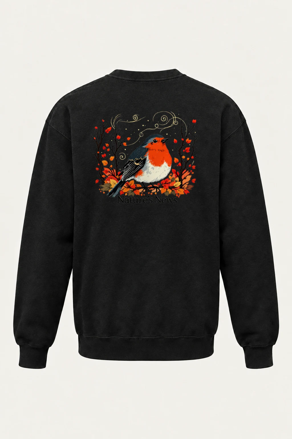 "Nature’s News" Heavy Blend Unisex Crewneck Sweatshirt | Gildan 18000