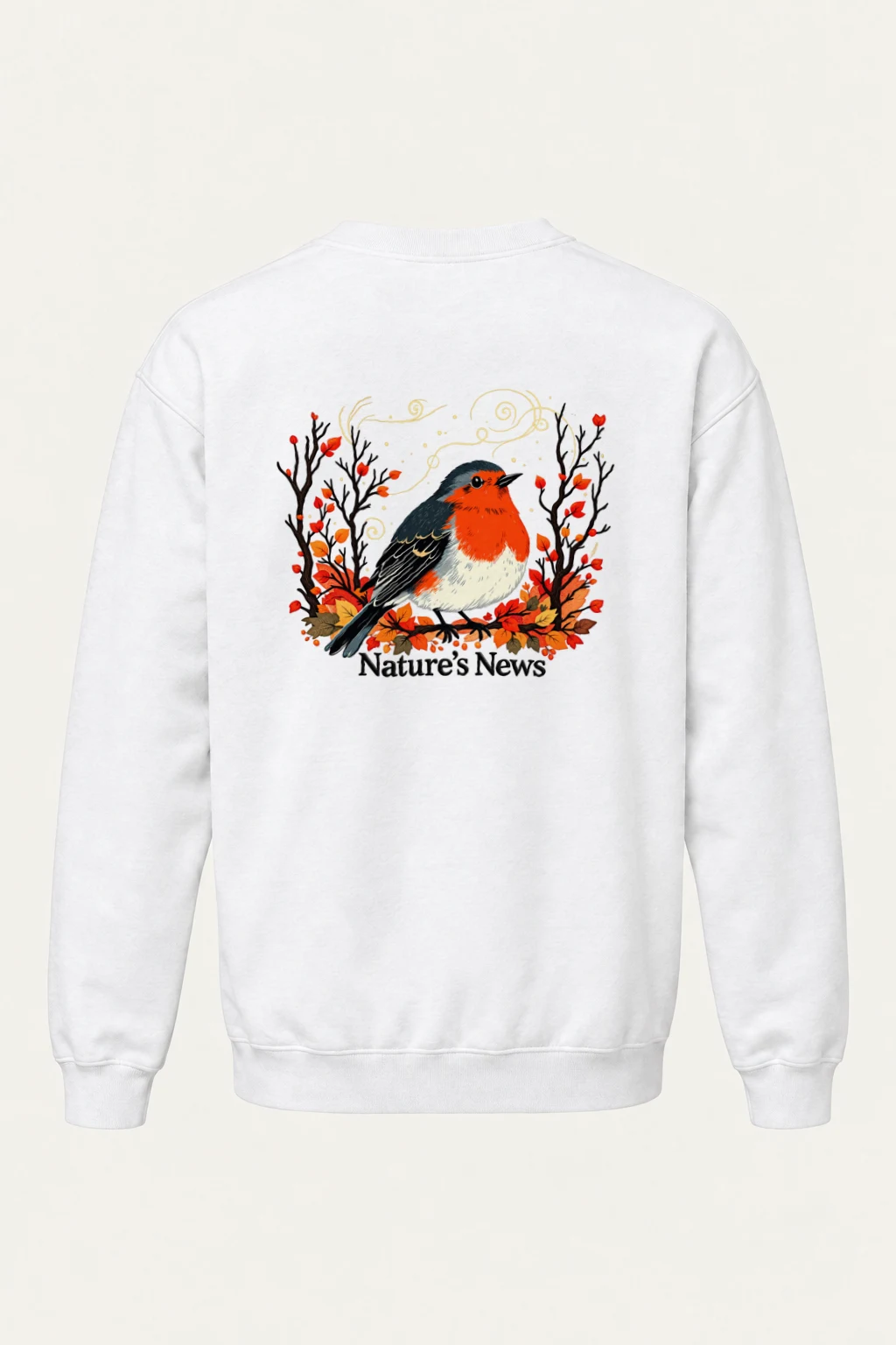 "Nature’s News" Heavy Blend Unisex Crewneck Sweatshirt | Gildan 18000