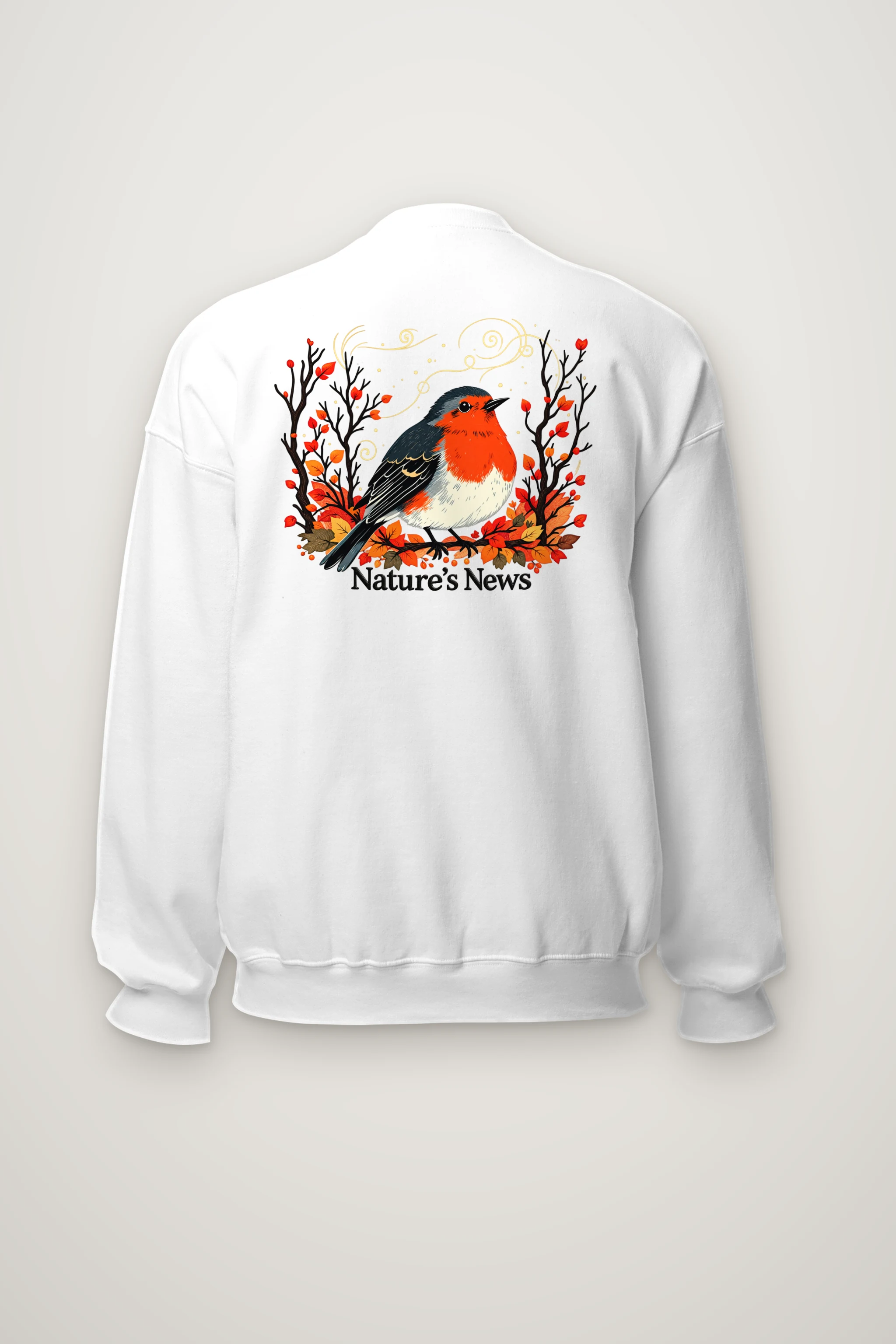 "Nature’s News" Heavy Blend Unisex Crewneck Sweatshirt