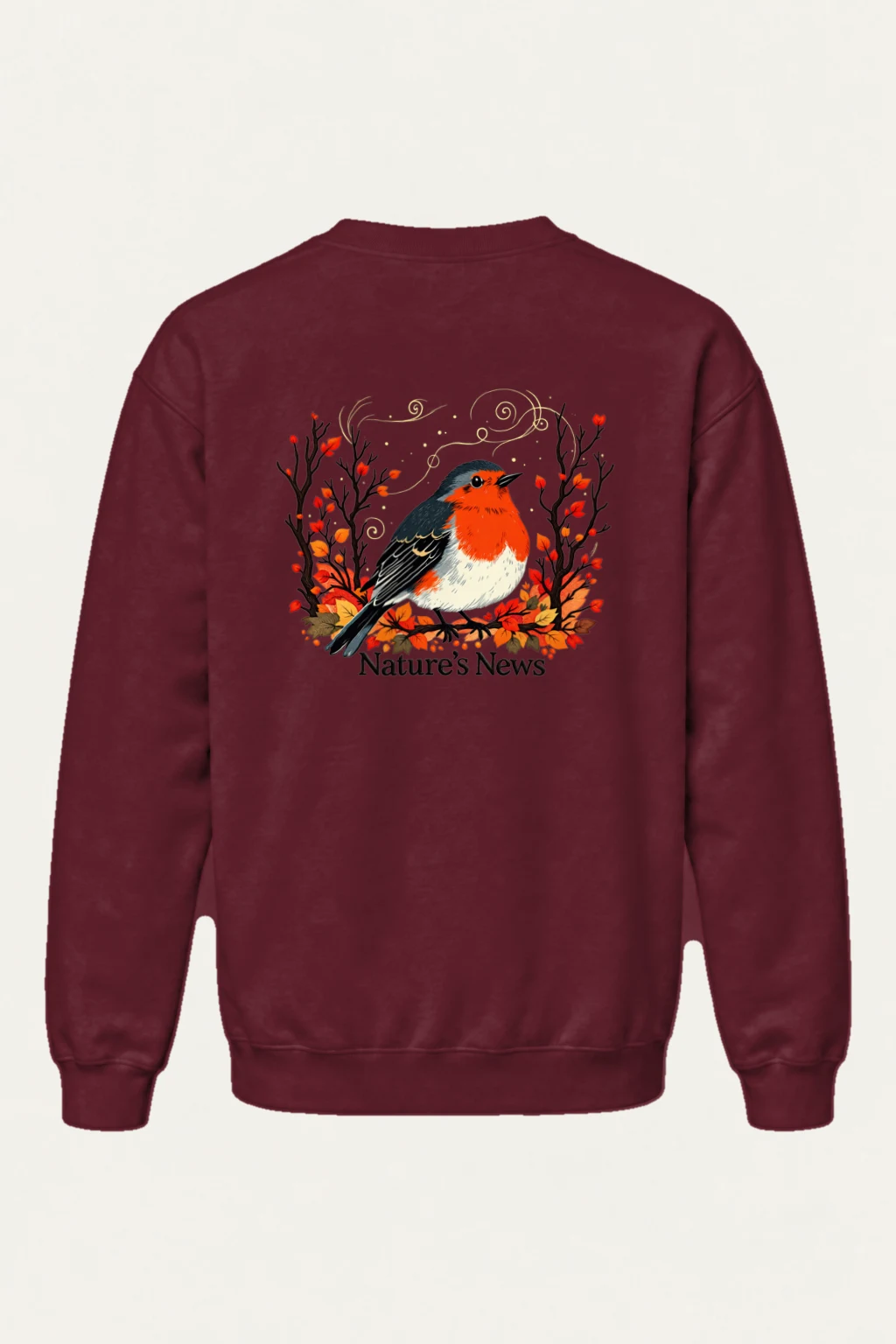 "Nature’s News" Heavy Blend Unisex Crewneck Sweatshirt | Gildan 18000