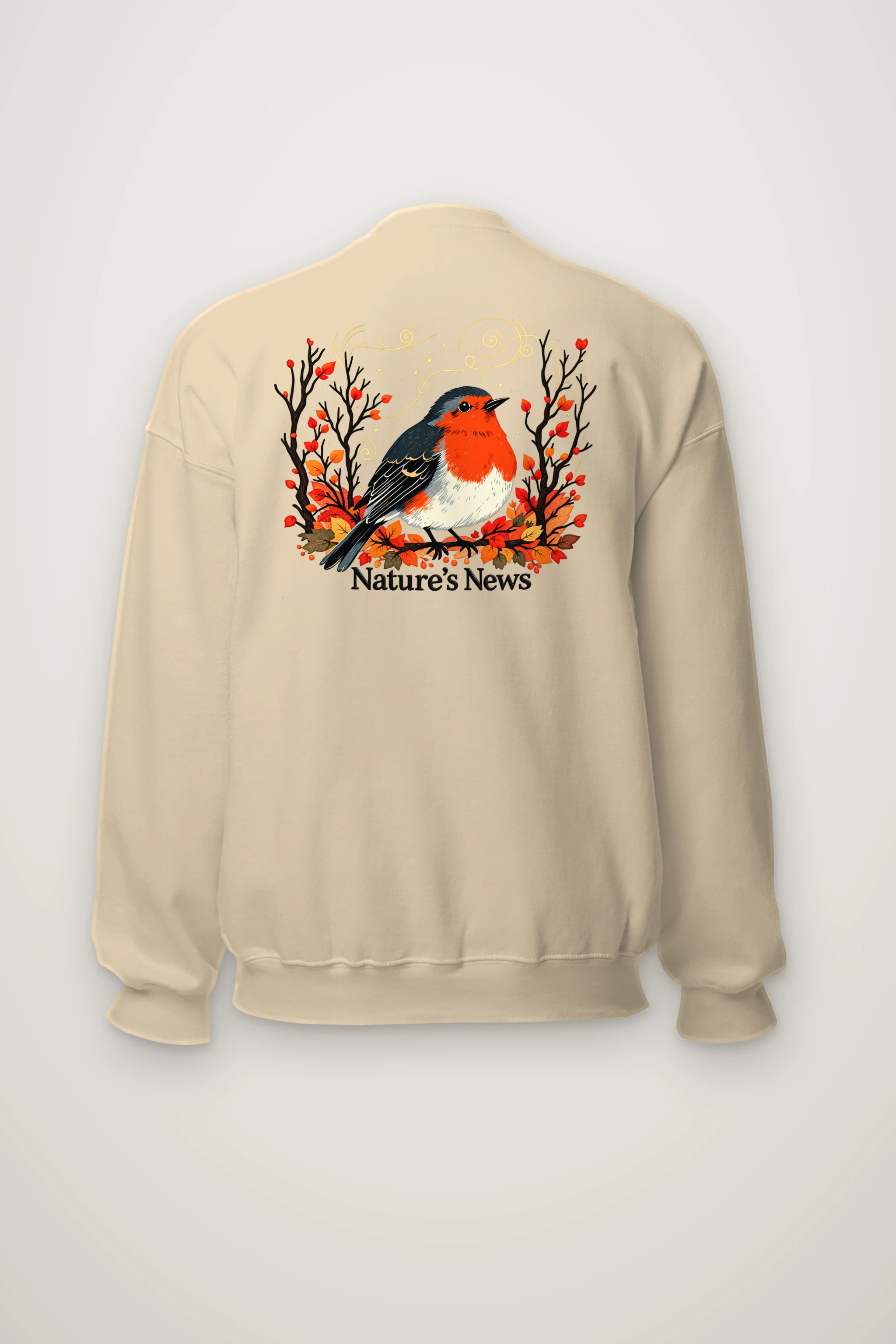 "Nature’s News" Heavy Blend Unisex Crewneck Sweatshirt