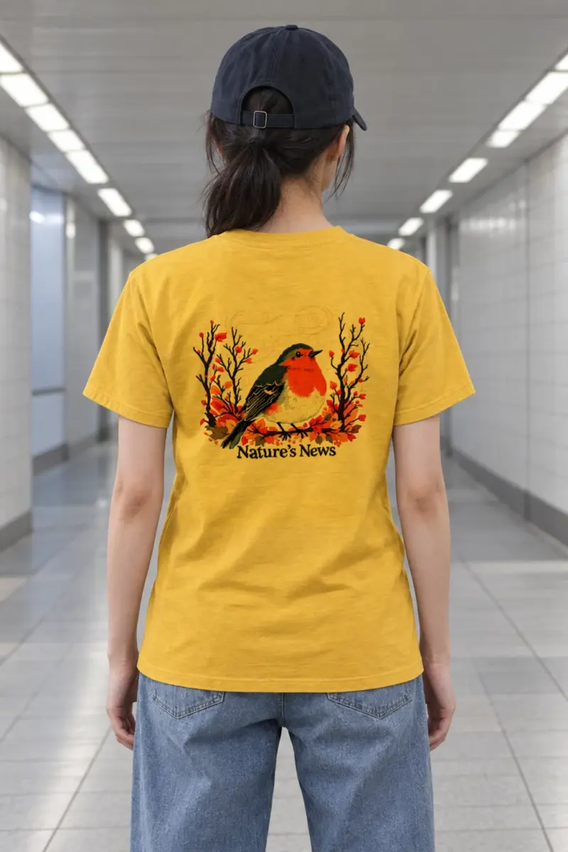"Nature’s News" Heavyweight Unisex Crewneck T-shirt
