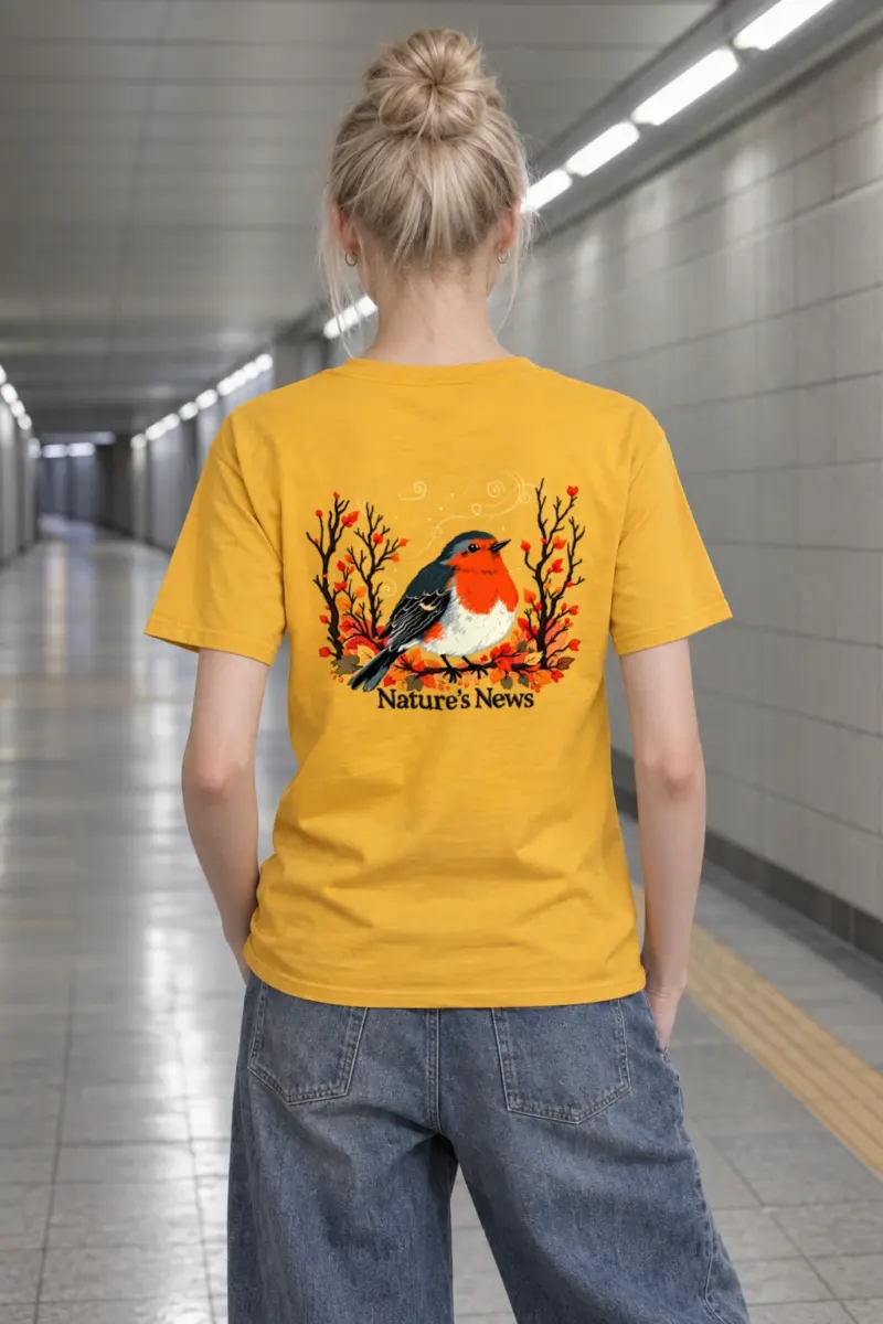 "Nature’s News" Heavyweight Unisex Crewneck T-shirt