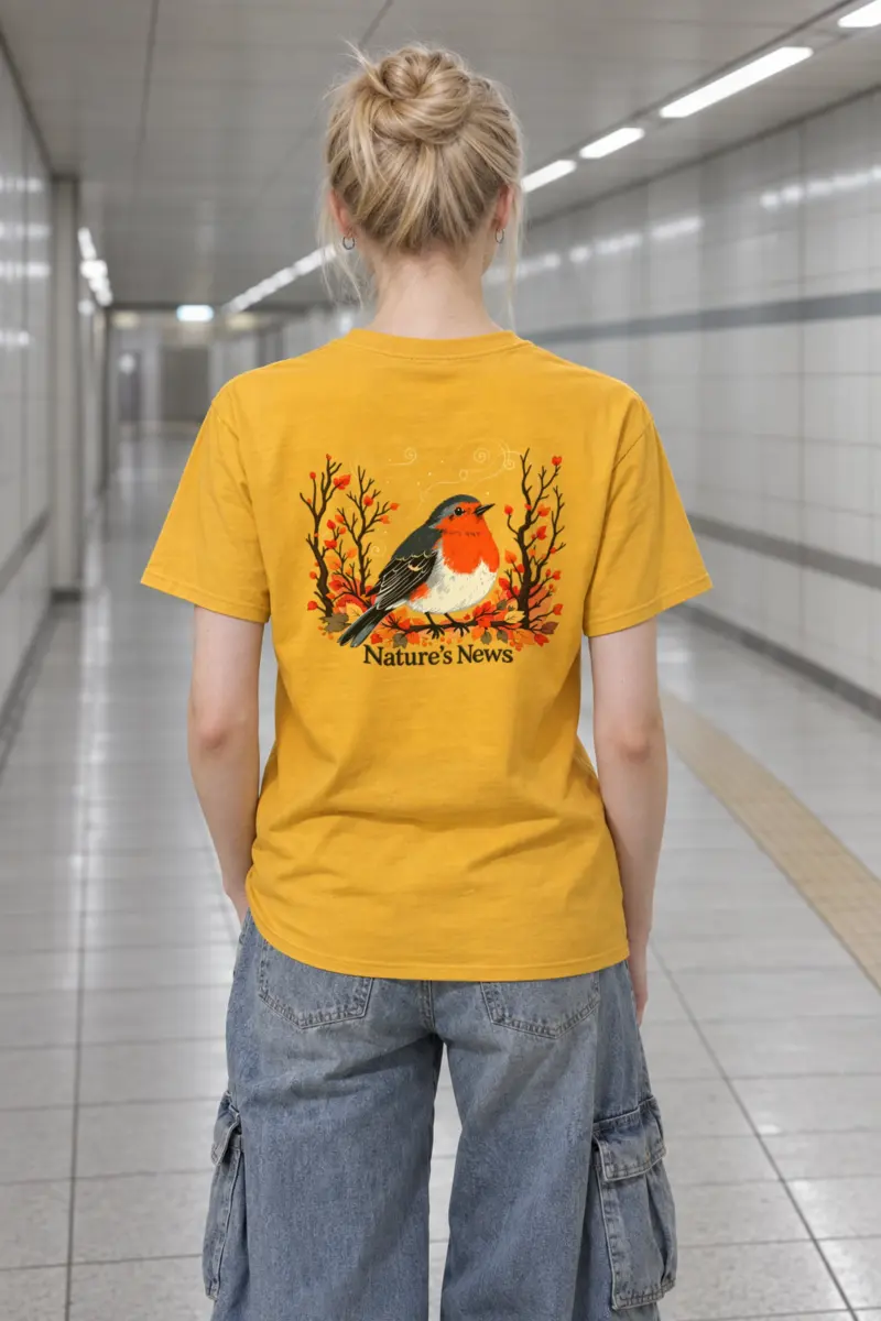 "Nature’s News" Heavyweight Unisex Crewneck T-shirt