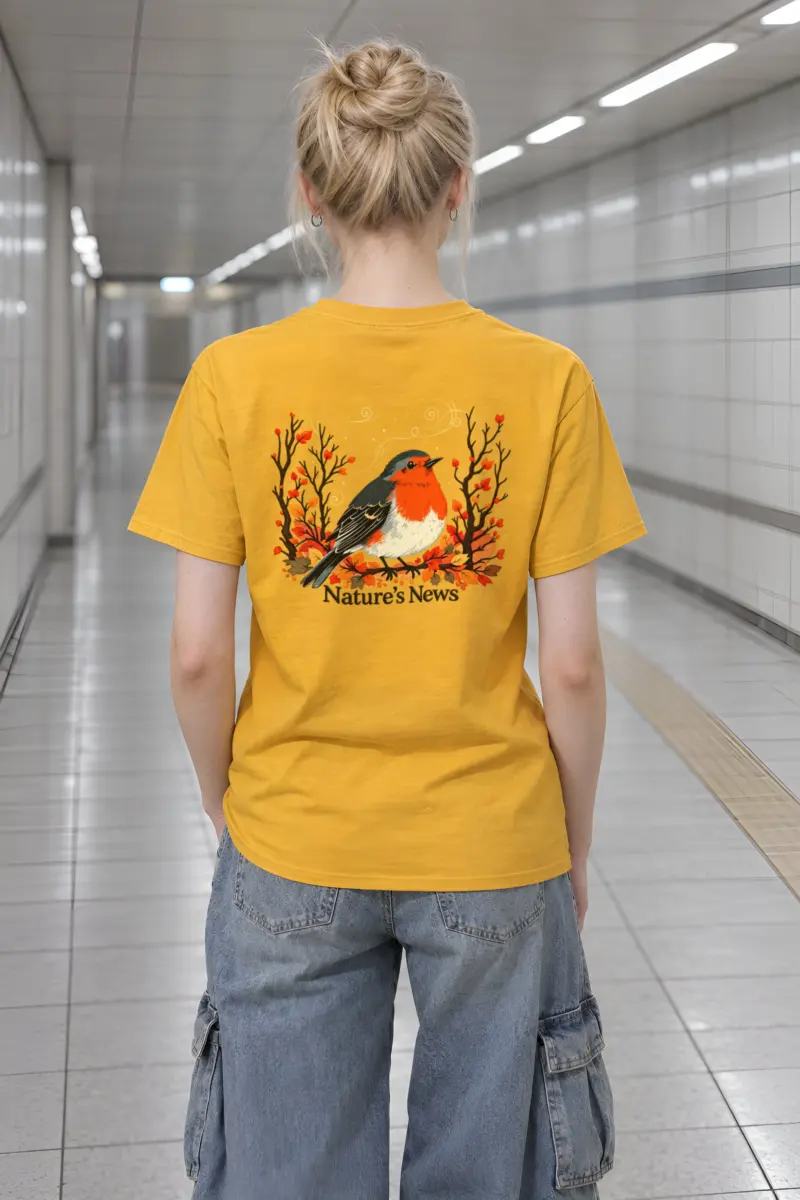 "Nature’s News" Heavyweight Unisex Crewneck T-shirt