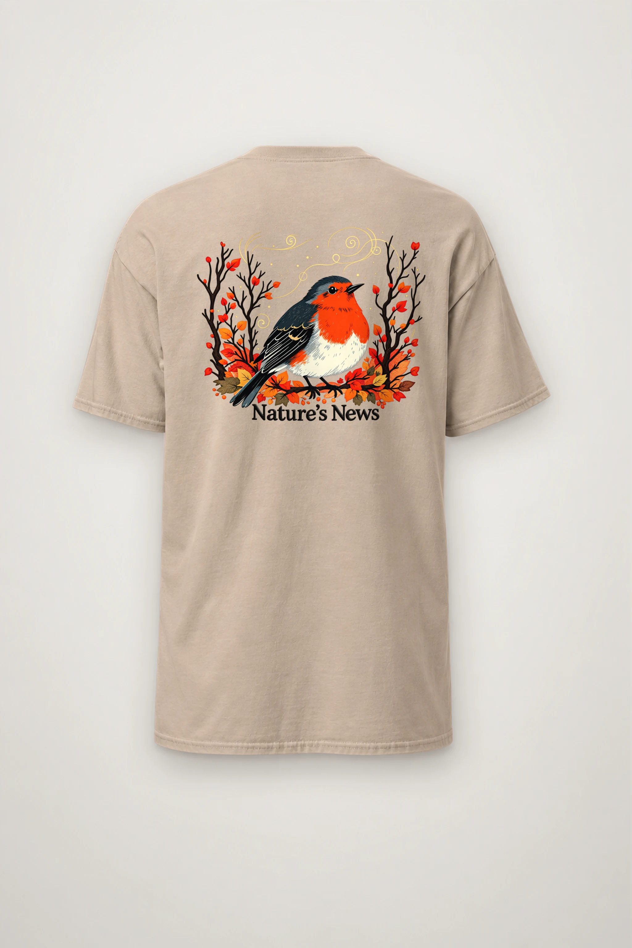 "Nature’s News" Heavyweight Unisex Crewneck T-shirt