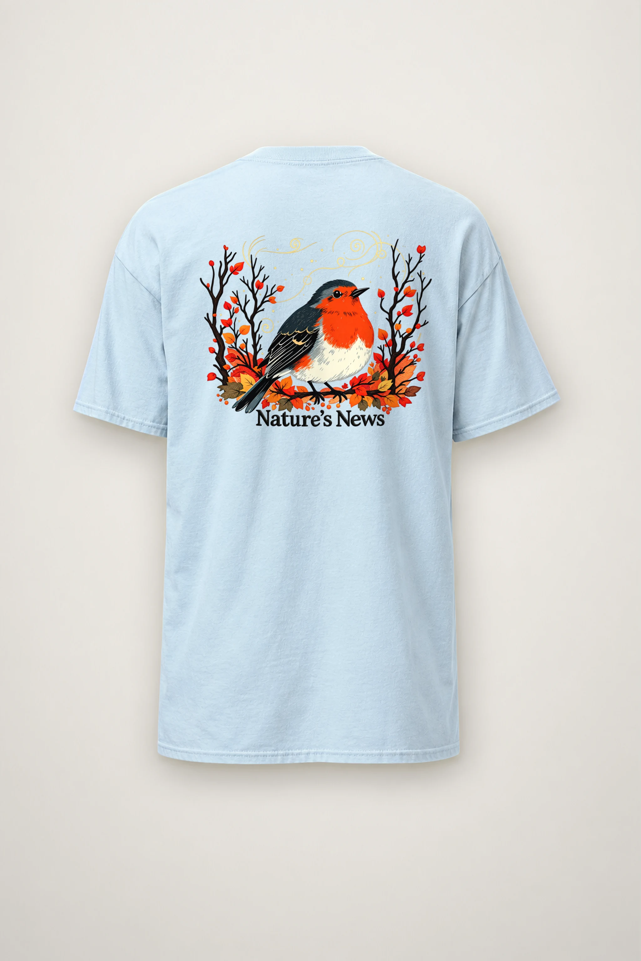 "Nature’s News" Heavyweight Unisex Crewneck T-shirt