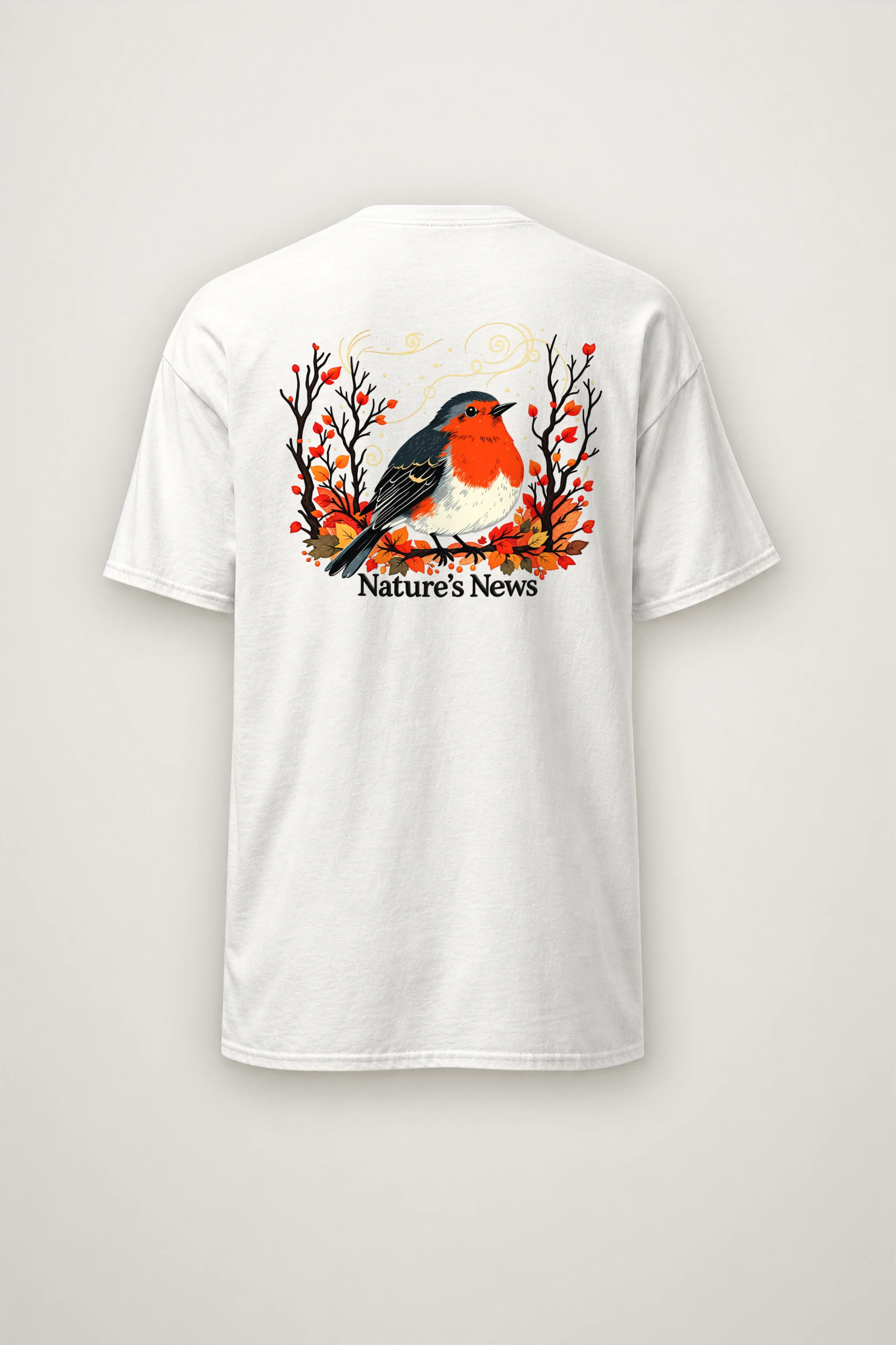 "Nature’s News" Heavyweight Unisex Crewneck T-shirt