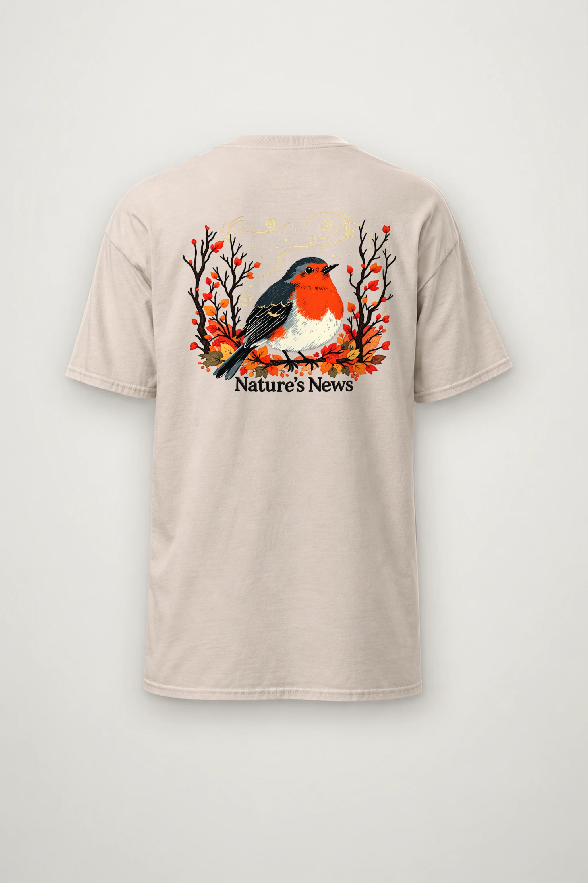 "Nature’s News" Heavyweight Unisex Crewneck T-shirt