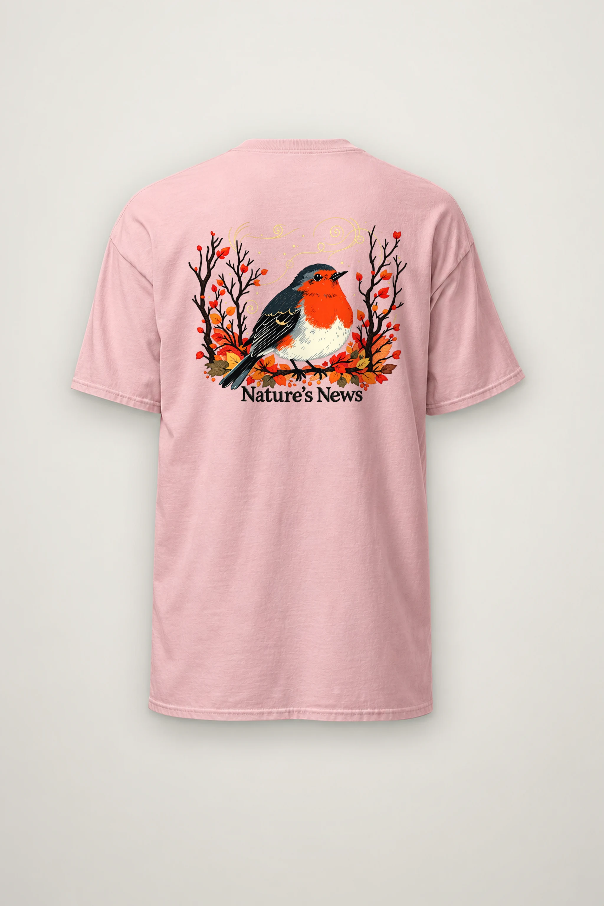 "Nature’s News" Heavyweight Unisex Crewneck T-shirt