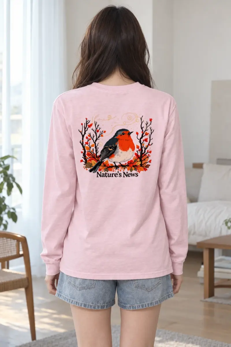 "Nature’s News" Unisex Longsleeve T-shirt | Gildan 2400